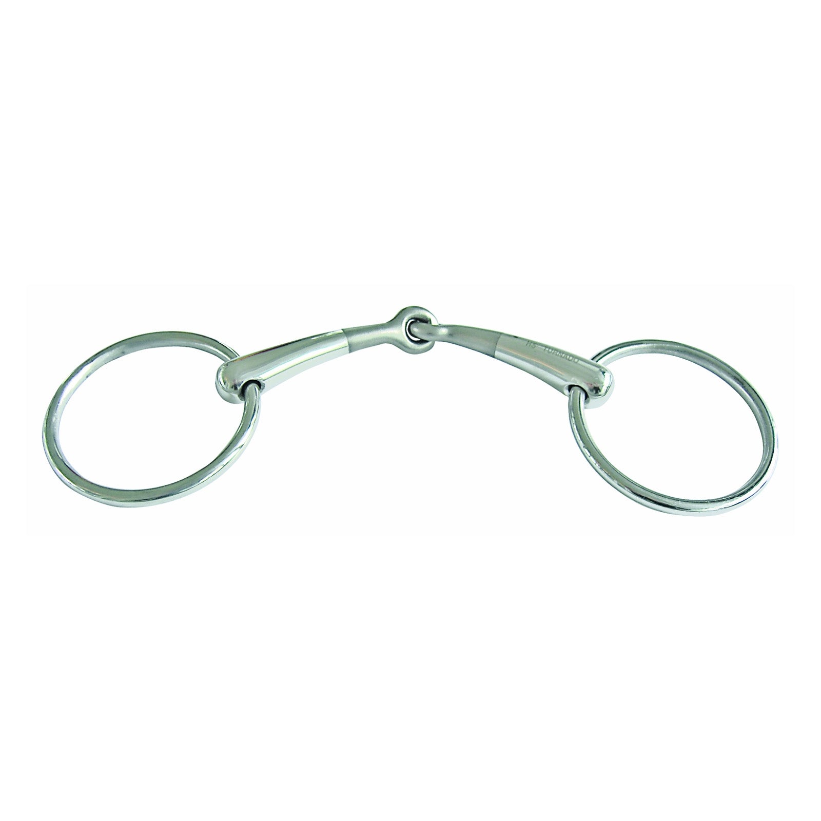 Sprenger Turnado Stainless Steel Loose Ring Snaffle, Single Jt. 16 mm Bitt