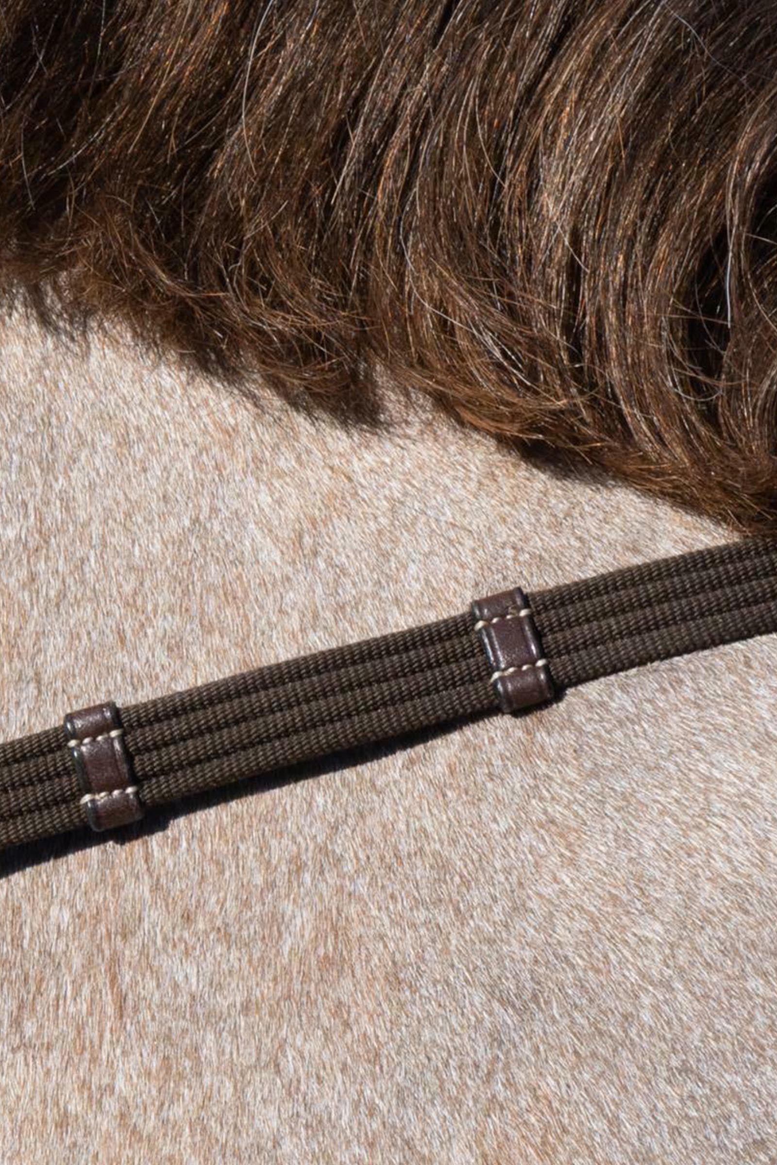 Dy'on Working 5/8 Web Reins With 9 Leather Loops Bridles & Reins