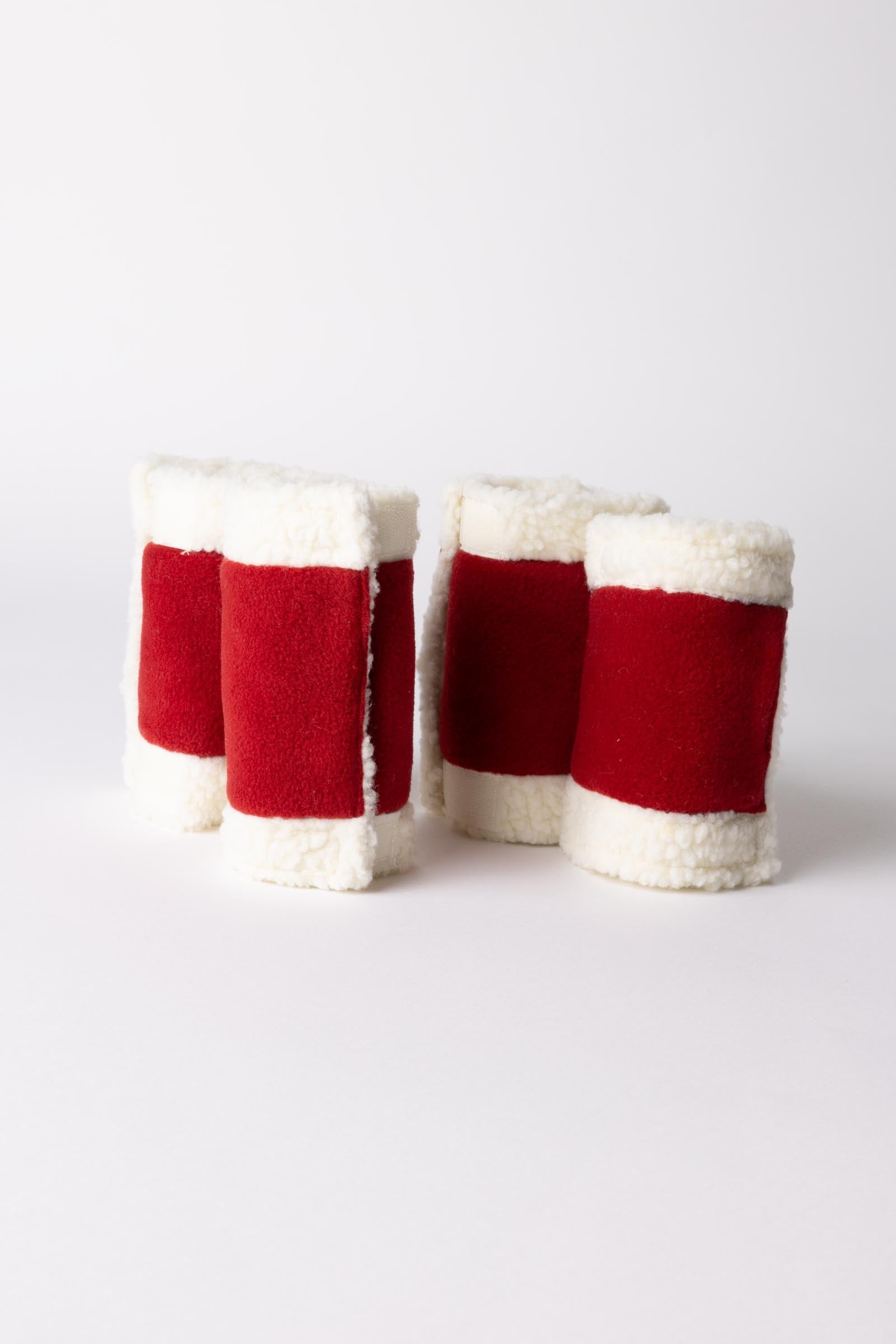 Horze Christmas benbelegg (4 stk.) Leg Protection & Hoof Protection for Horses