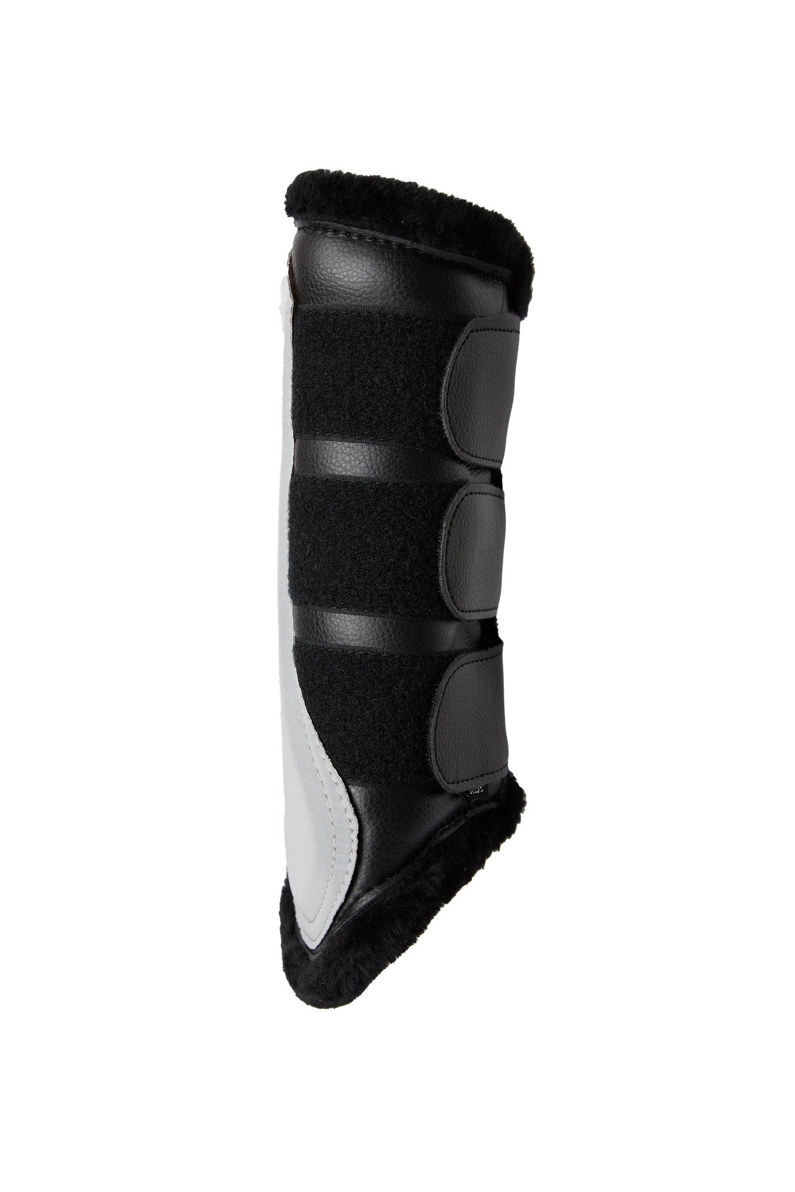 Horze Luminox Reflective Brushing Boots, Front Leg Protection & Hoof Protection for Horses