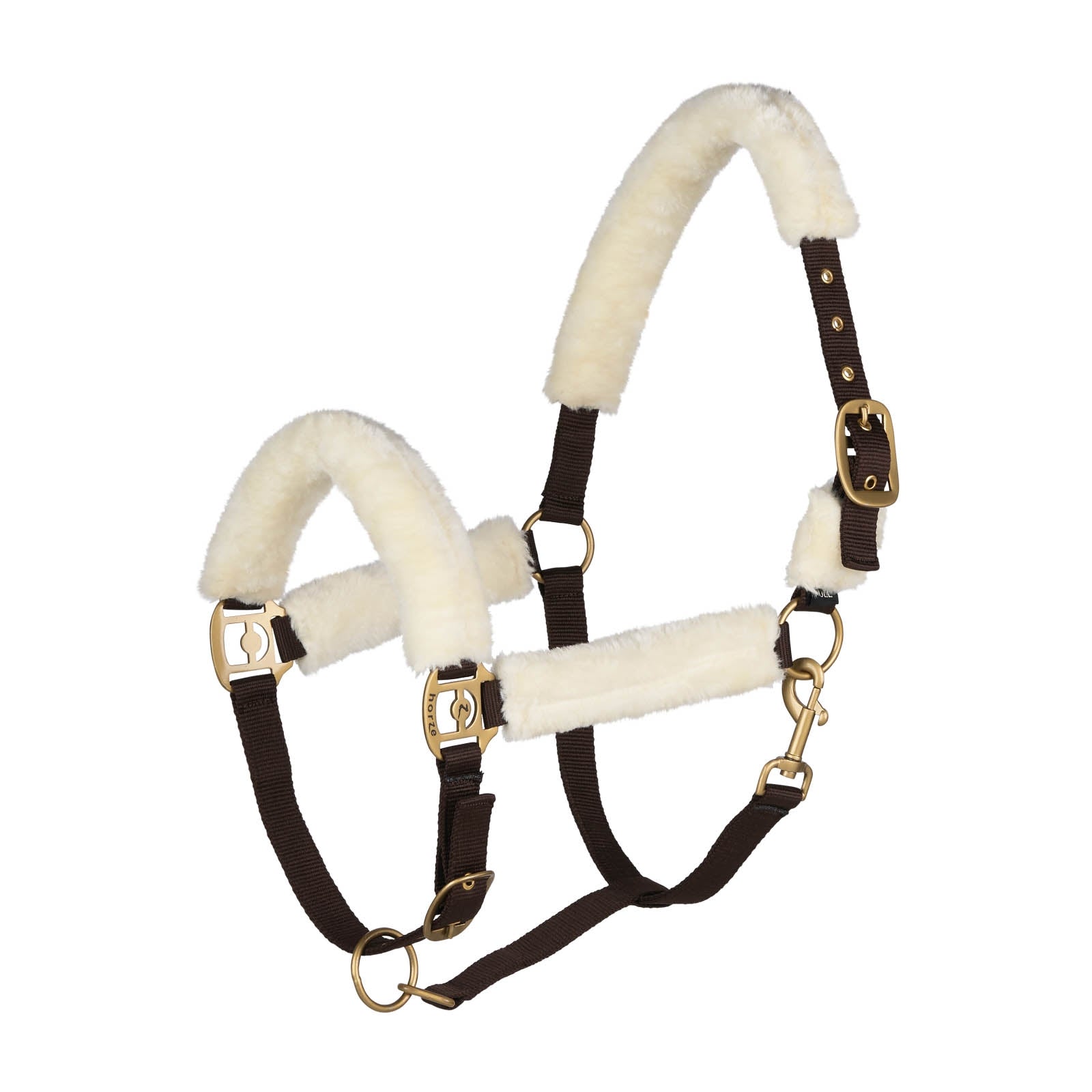 Horze Lincoln Halter with Fur Halters & Leads
