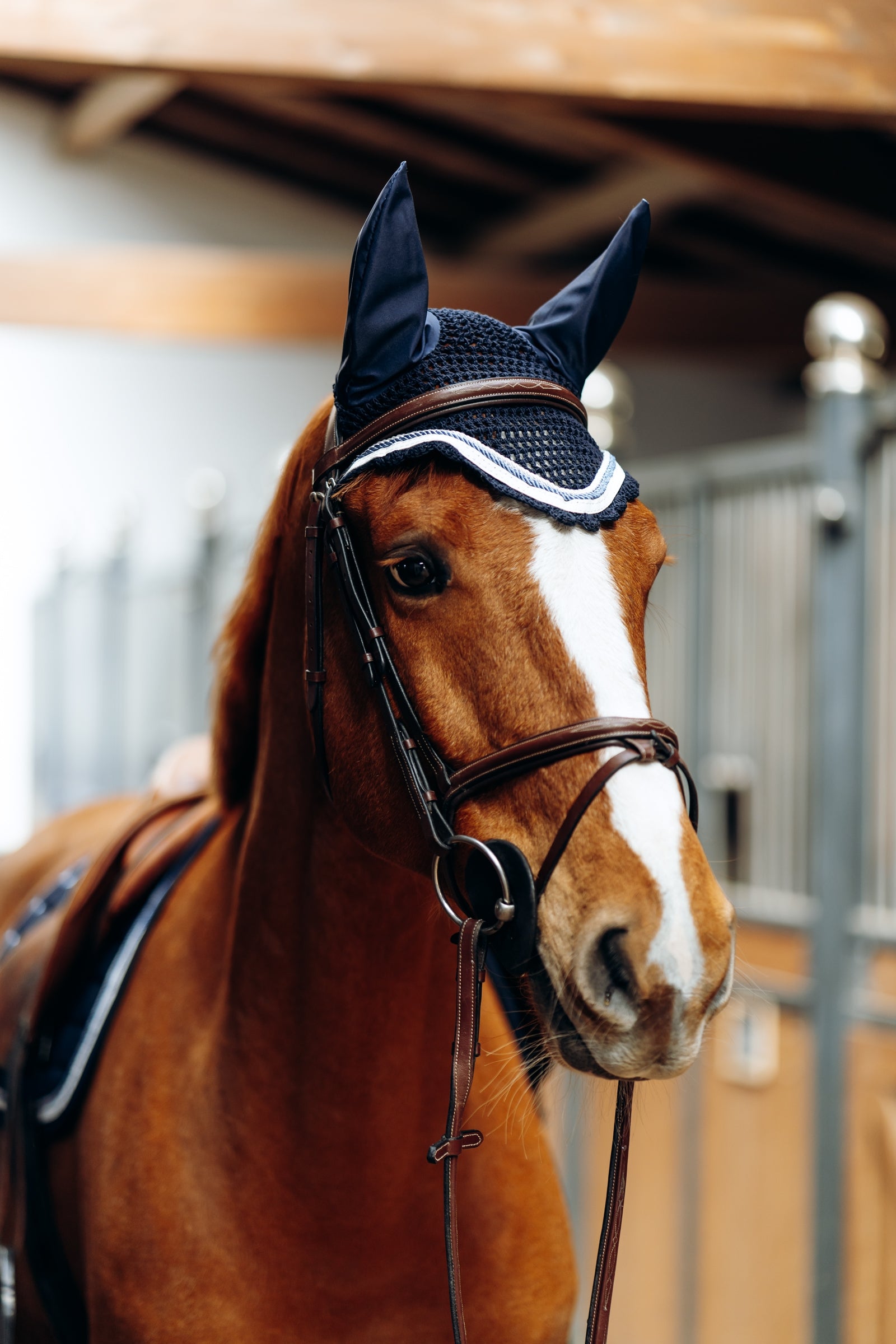 B Vertigo Cameron Ear Net Saddle Pads