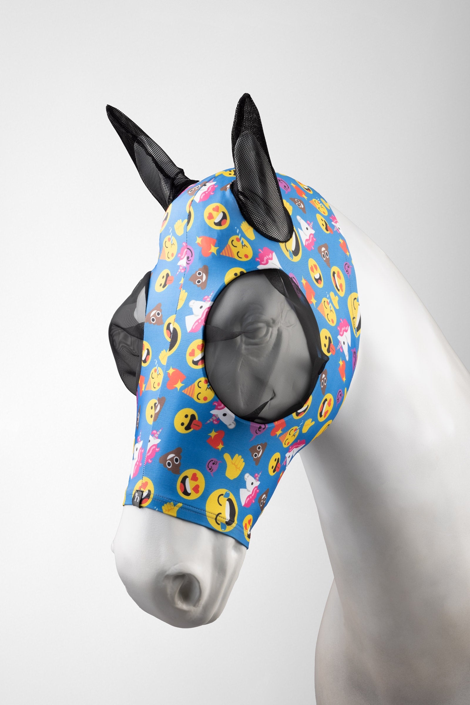 Horze Elastic Pull-On Fly Mask Antifly Protection for Horses