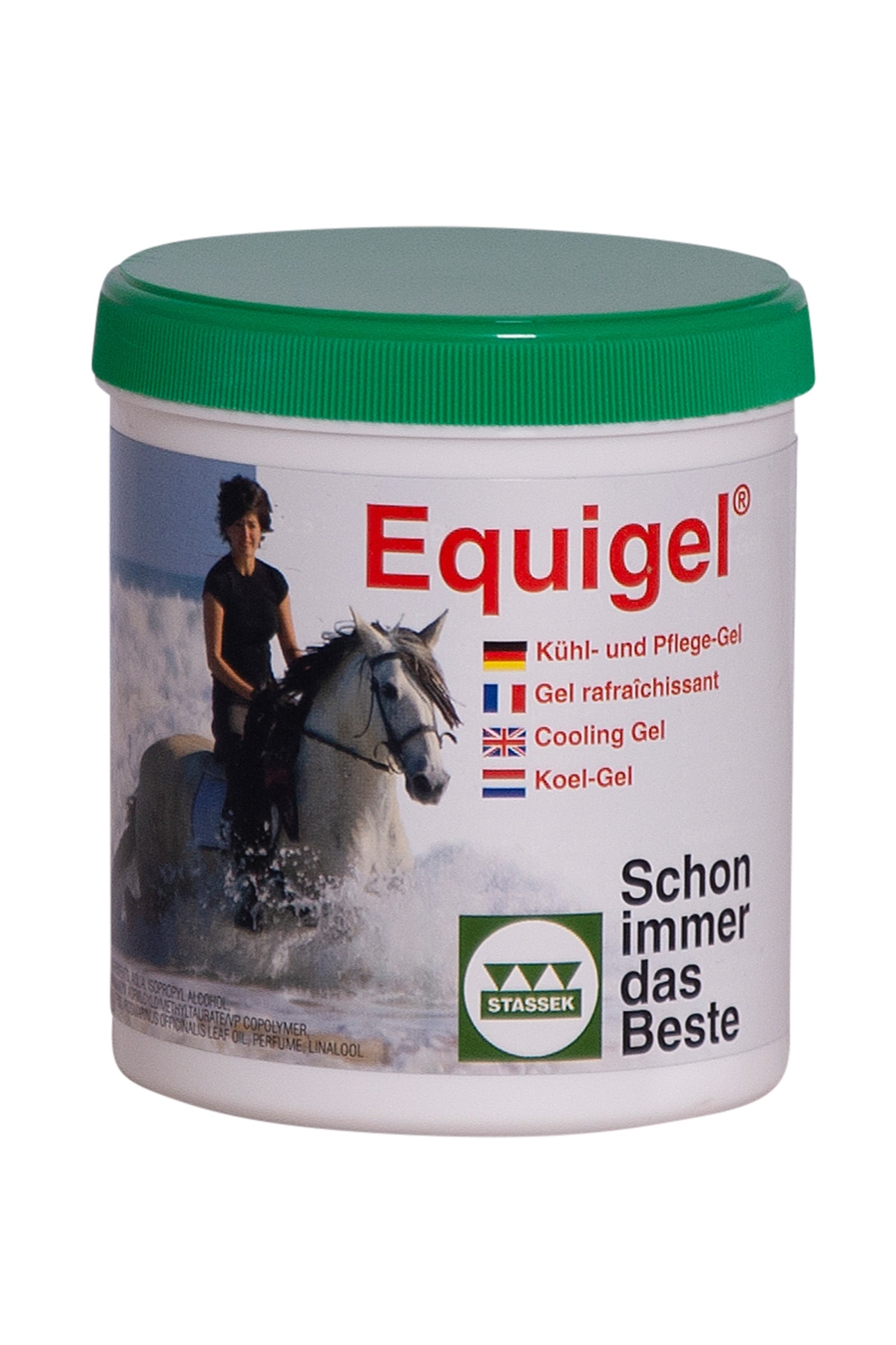 Stassek Equigel Kjølende og Lindrende, 500 ml Hestepleie