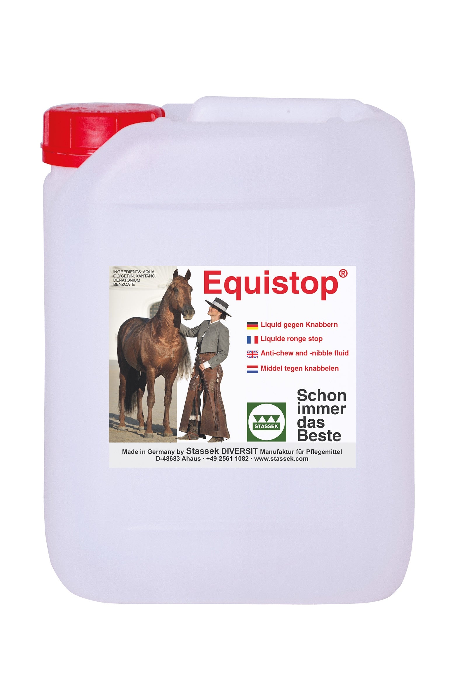 Stassek Equistop Anti tygg, 5 liters Stallutstyr