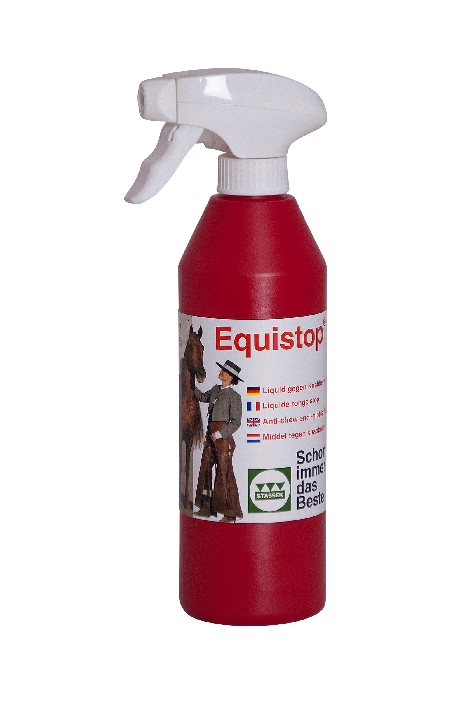 Stassek Equistop Anti tygg sprayflaske, 450ml Stallutstyr