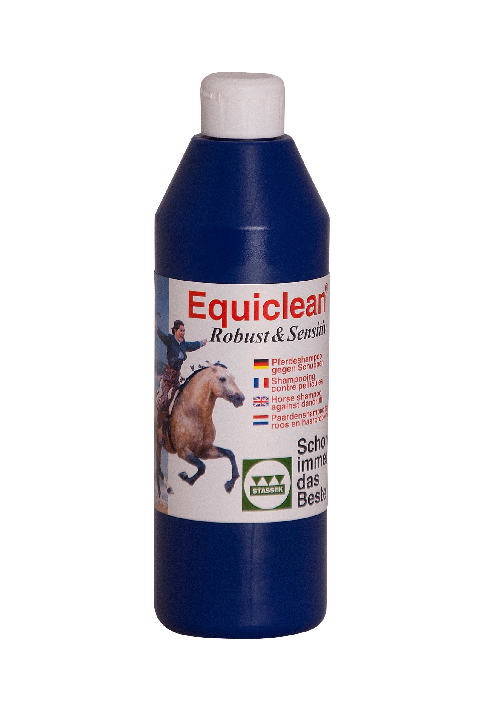 Stassek Equiclean Robust Utendørs sjampo, 500 ml Hestepleie