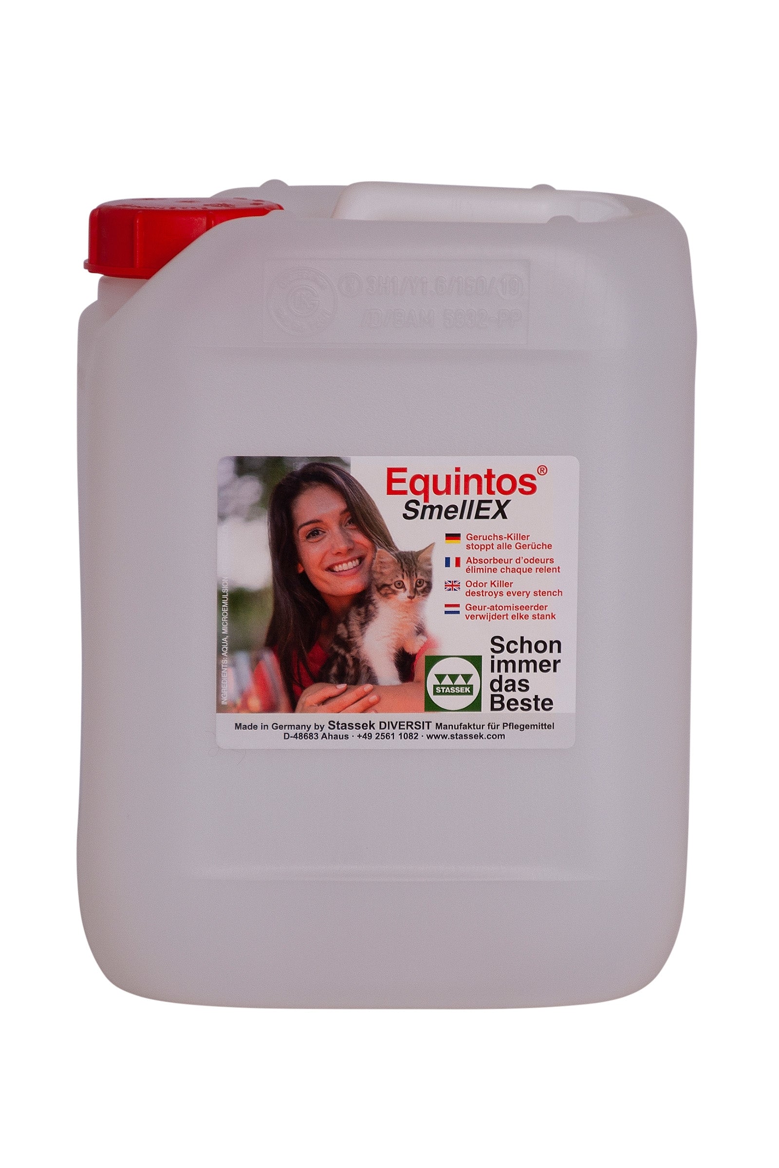Stassek Equintos Smellex smell luktfjerner, 5 liters Stallutstyr