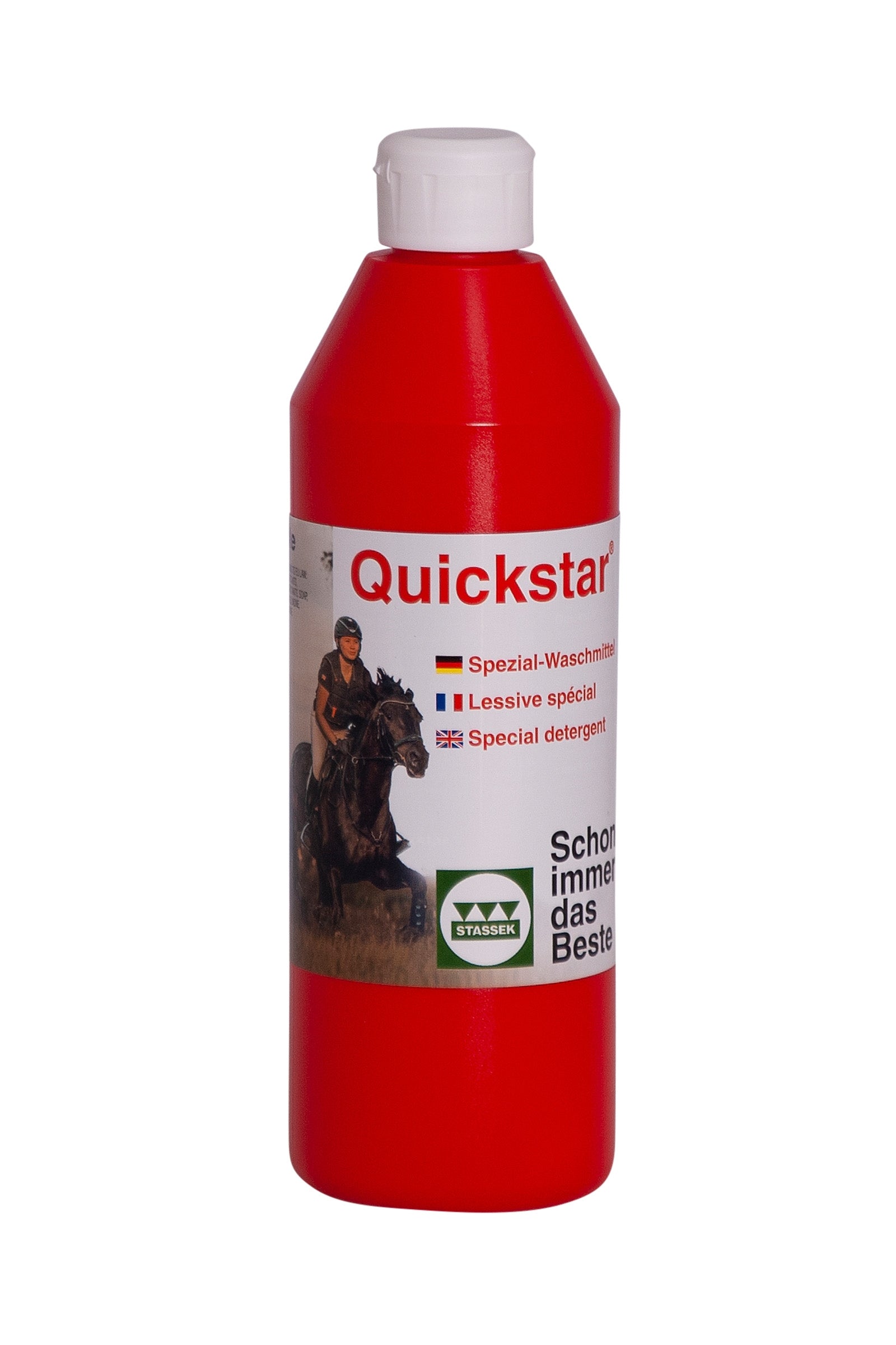 Stassek Quickstar Lær og Ull Vaskemiddel, 500 ml Hestepleie