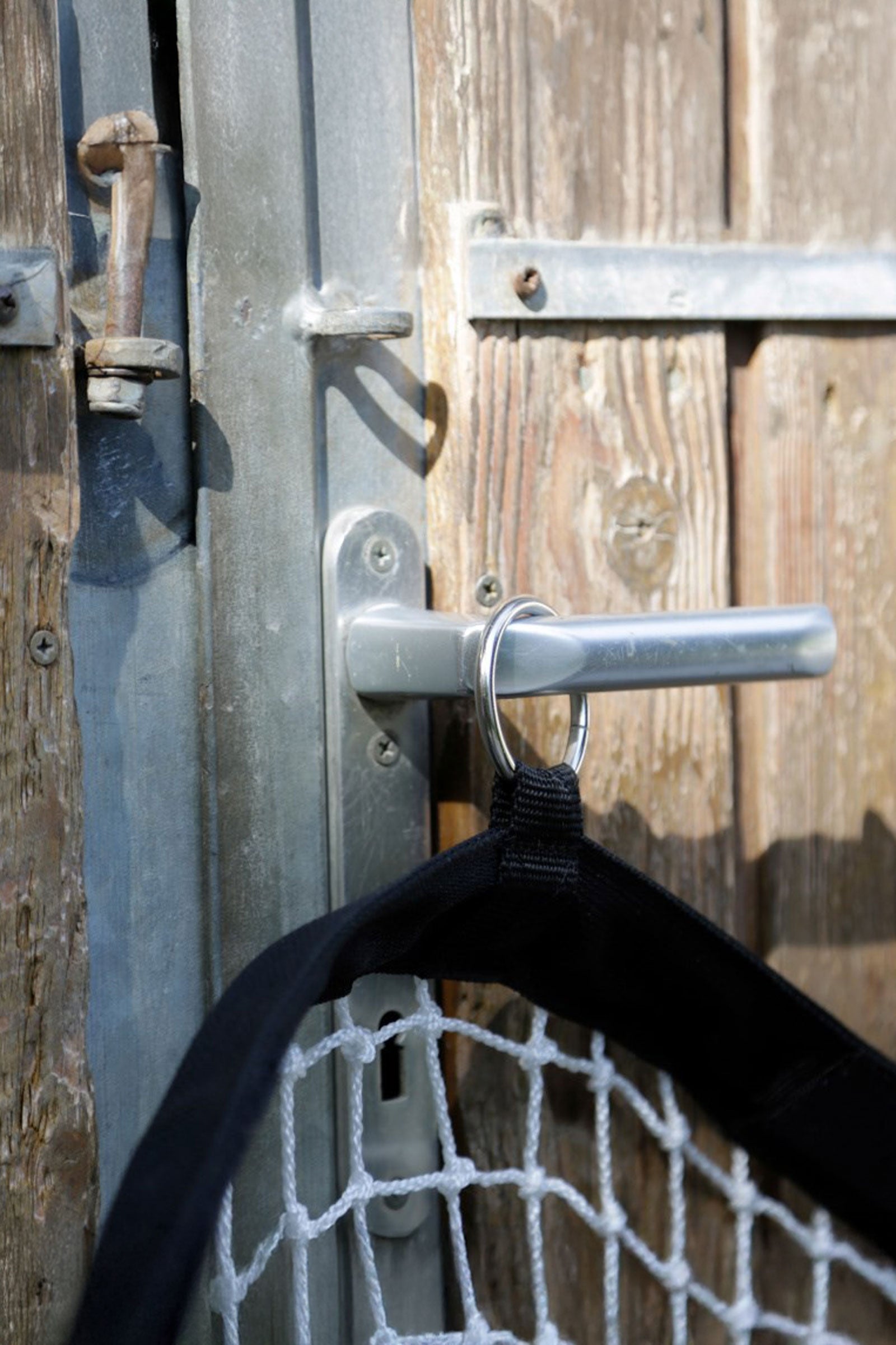 Kerbl Hay net with filling aid, 83x83 cm (3x3cm) Horse Feeders & Waterers