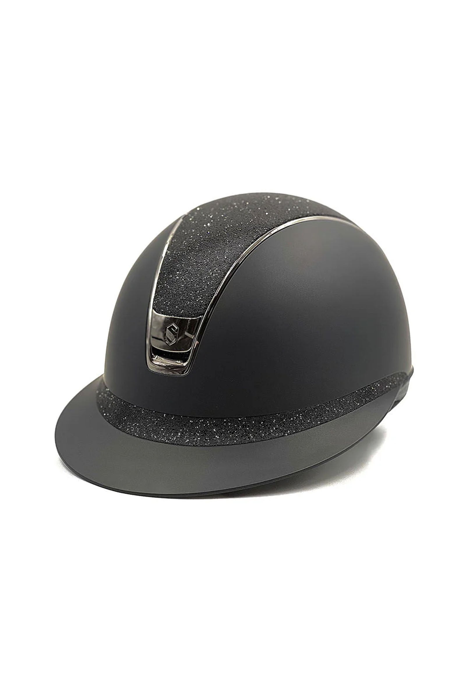 Samshield Miss Shield shadowmatt med crystal fabric 2.0 Ridehjelm & sikkerhetsvest