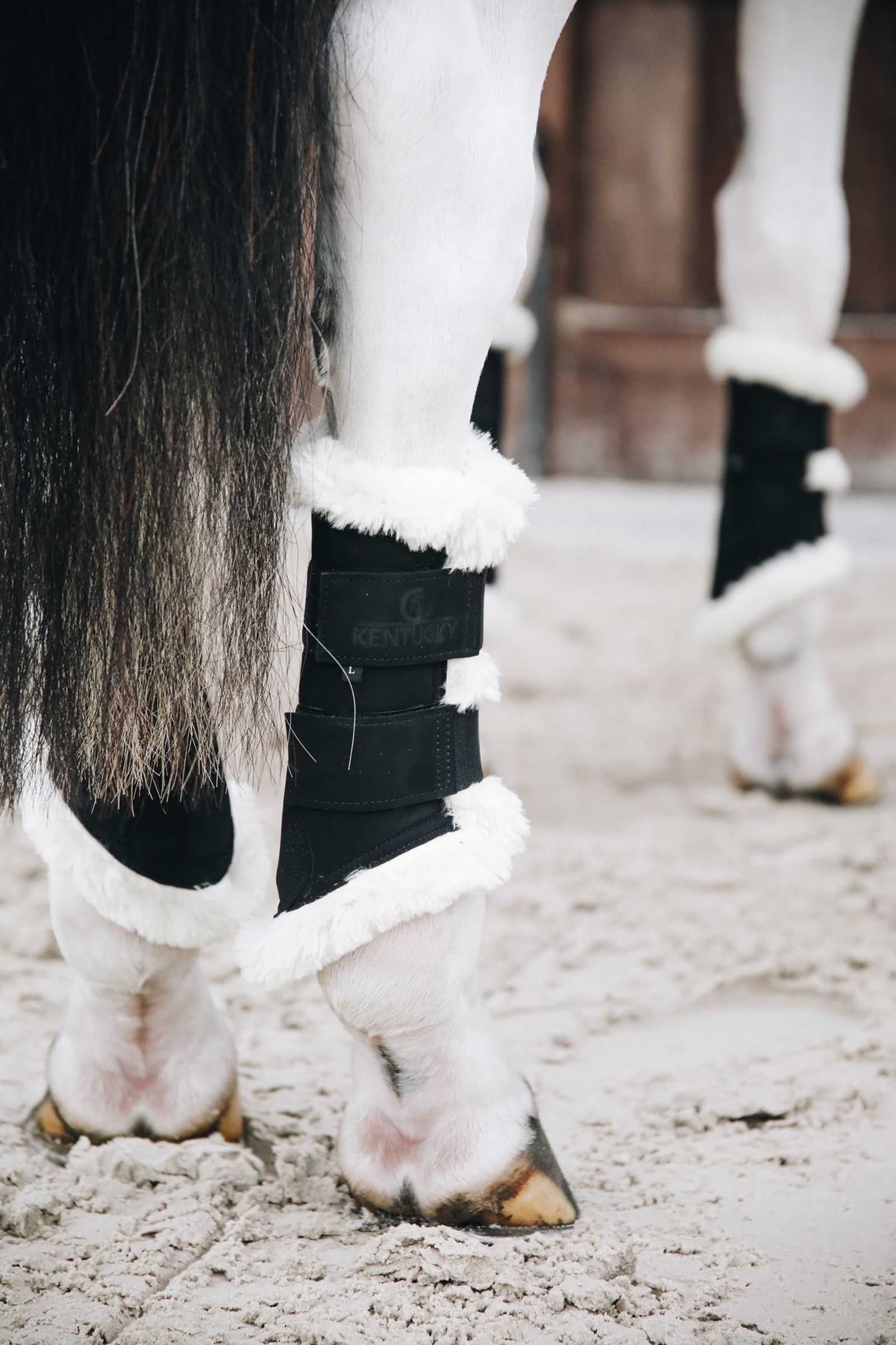 Kentucky Horsewear Turnout AIR frambeinsbelegg Leg Protection & Hoof Protection for Horses