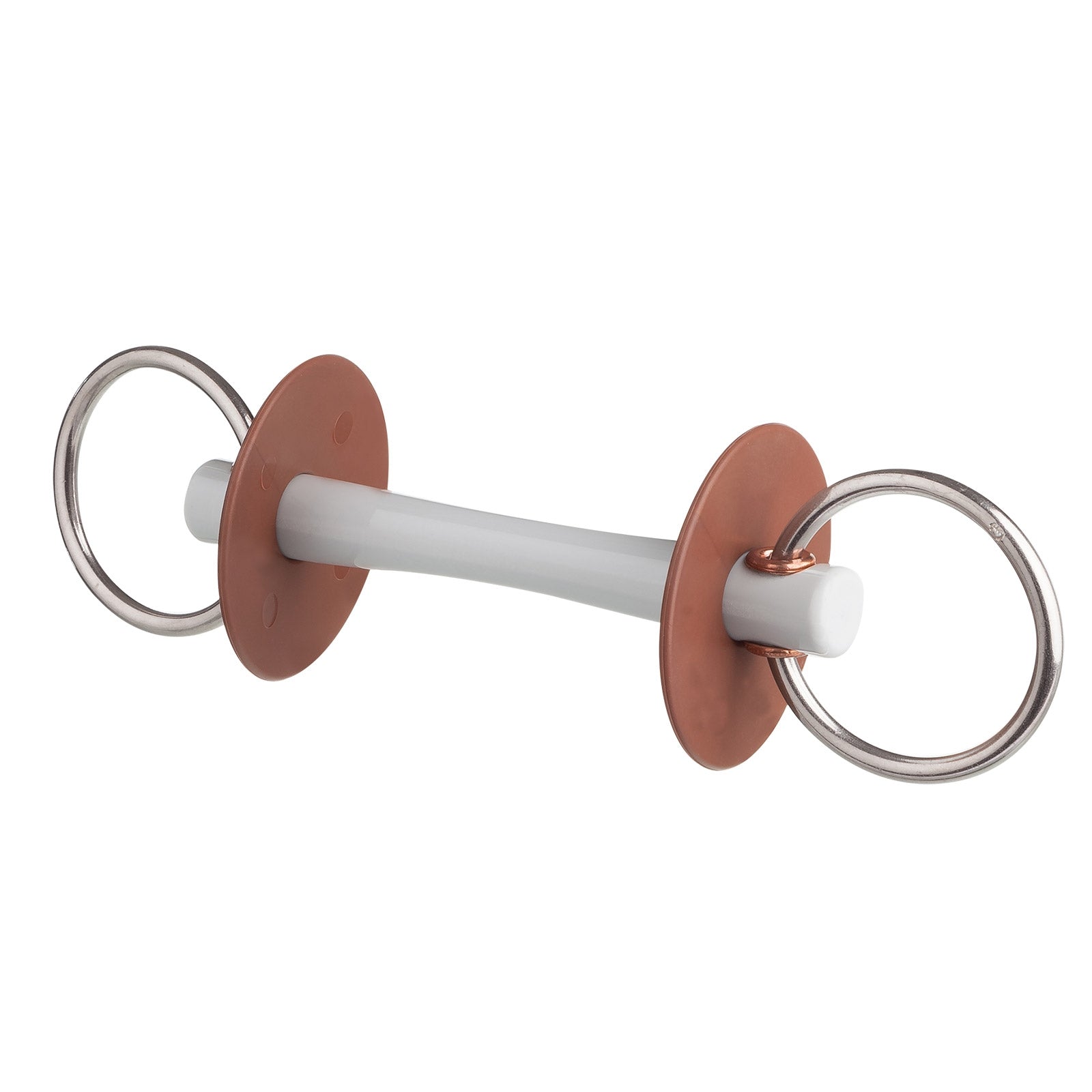 Beris beris Loose Ring Snaffle With Comfort Bar, 15 mm, Soft (Rings: 6 cm) Horse Bits