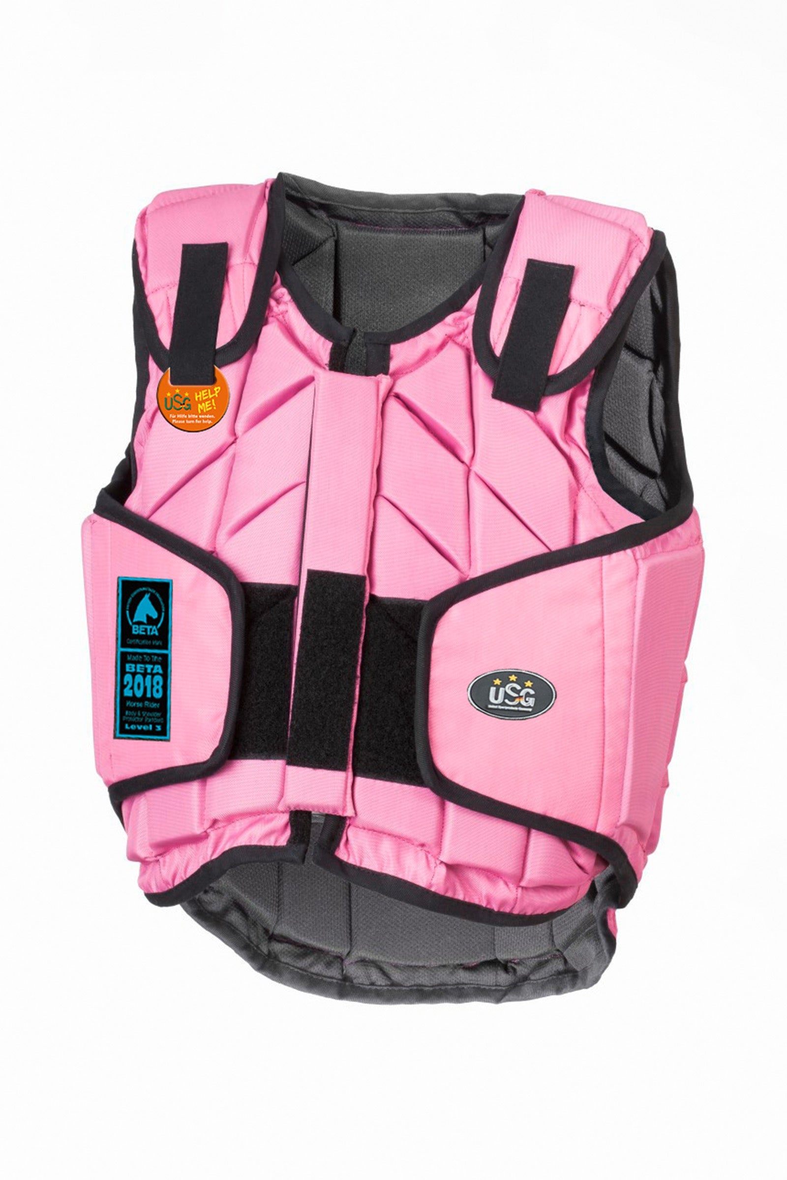 USG sikkerhetsvest Eco-Flexi, barn Ridehjelm & sikkerhetsvest