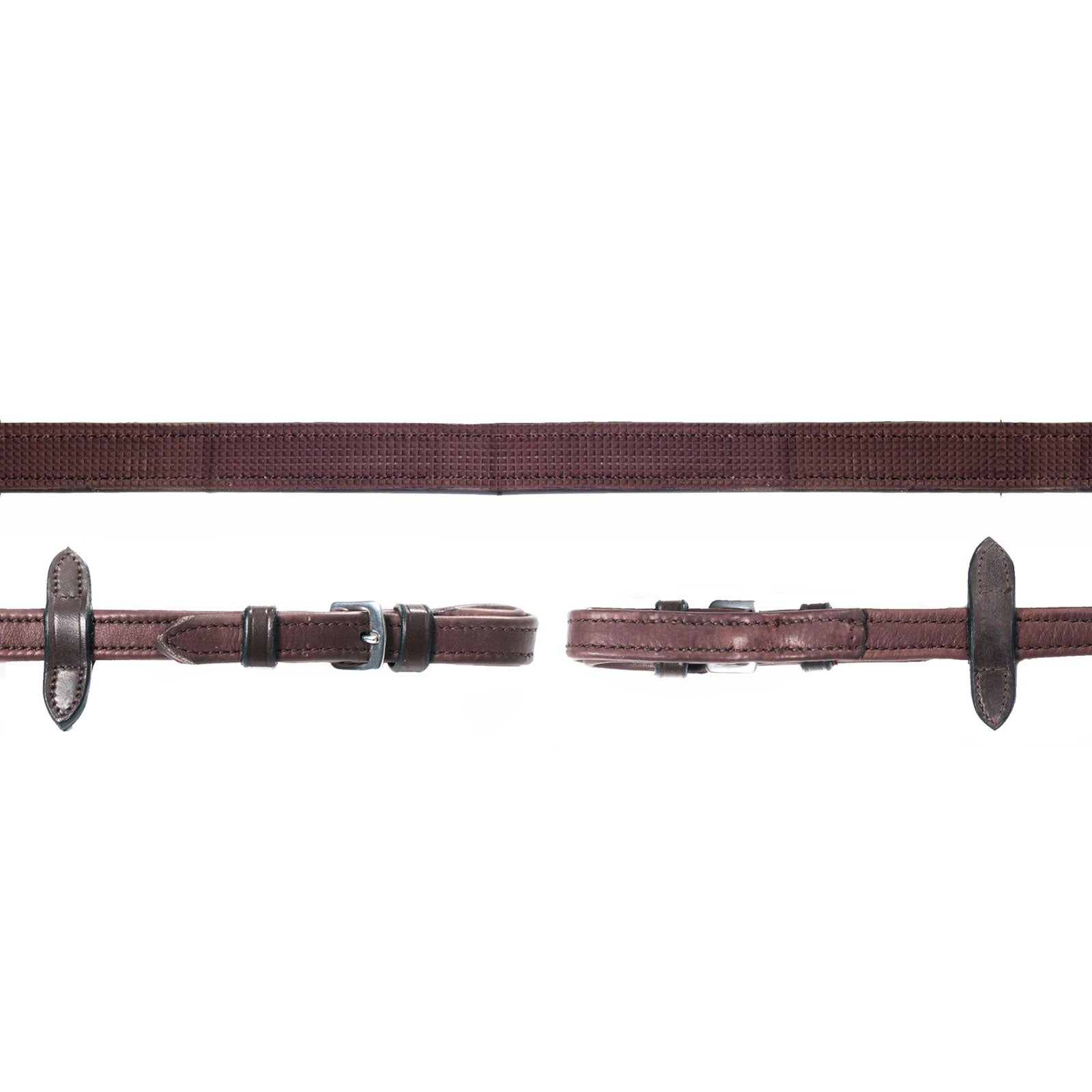 Schockemöhle Sports Schockmöhle Sports Durasoft Reins Grip lærtøyler, nylon, gummibelagt Hodelag & Tøyler