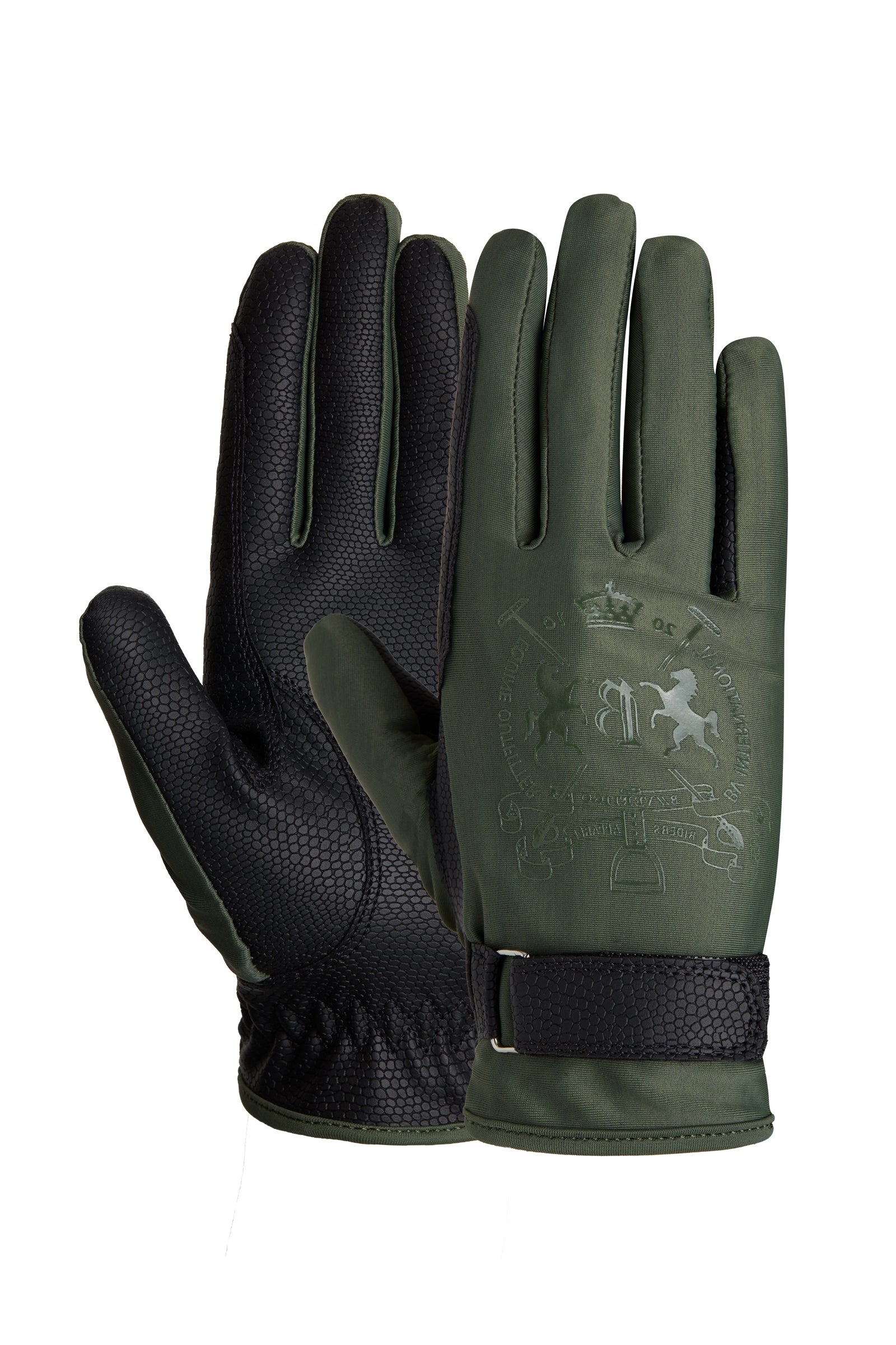 B Vertigo Laia ridehansker med logotrykk til dame Ridehansker