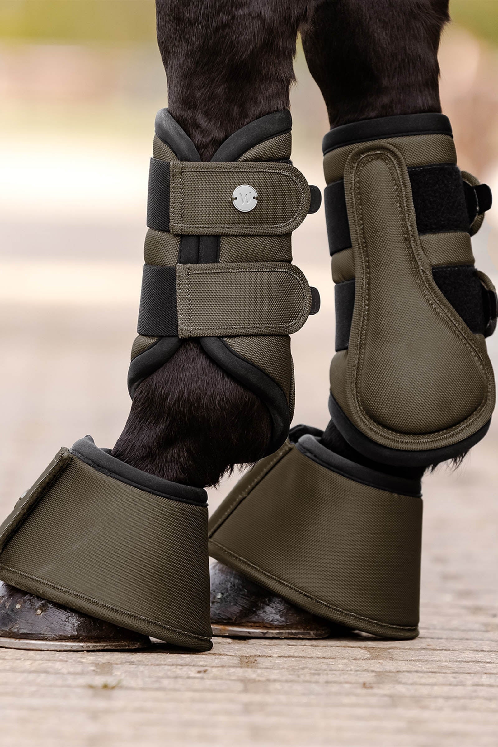 Waldhausen Comfort Fit Bell Boots Leg Protection & Hoof Protection for Horses