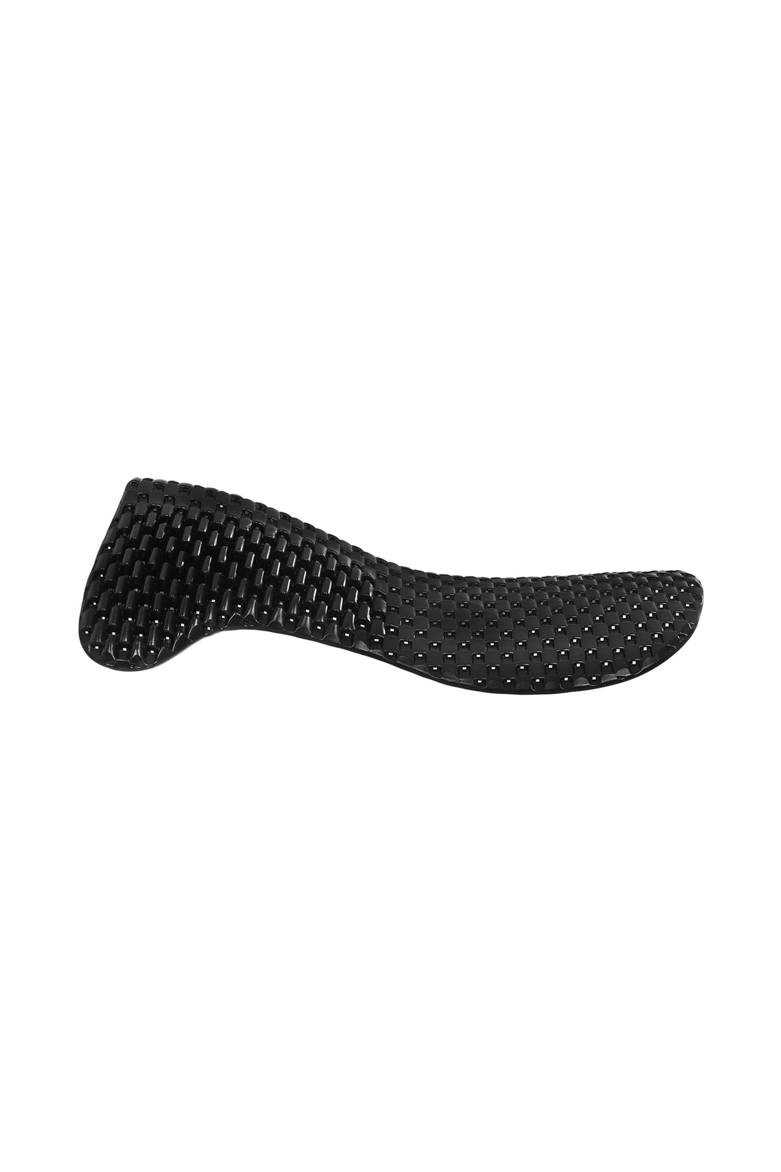 Acavallo Respira Air-Release Soft gelpad og front riser, svart Sjabraker