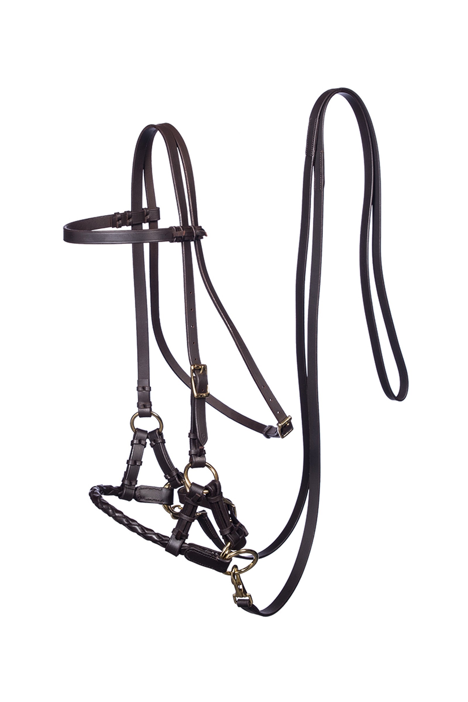 F.R.A. Freedom Riding Articles Pariba sidepull (system 3) vevd nesereim med tøyler Hodelag & Tøyler