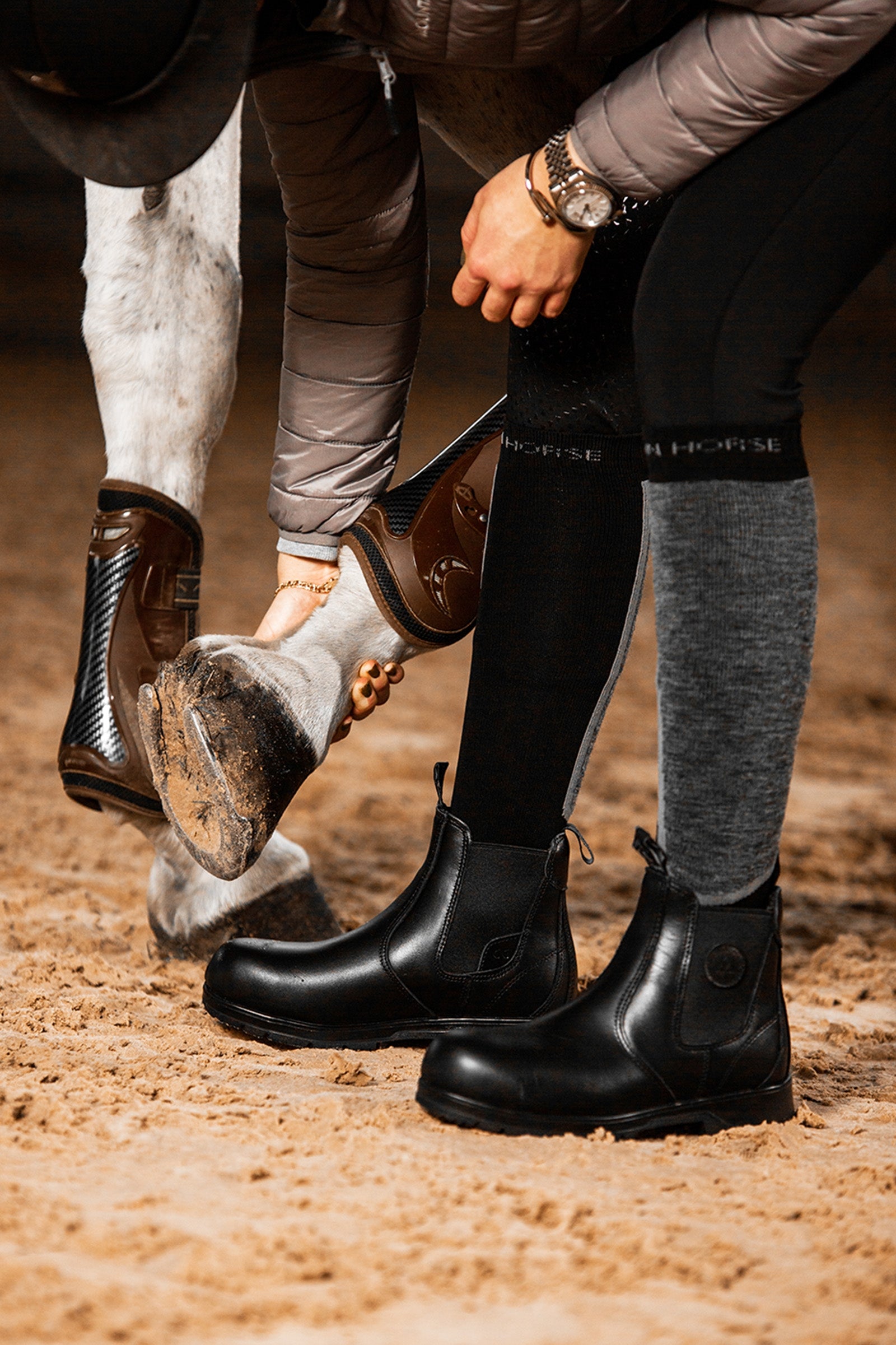 Mountain Horse XTR Lite Protective Jodhpur Støvler med Aluminiums Tåhette Ridestøvler & Chaps