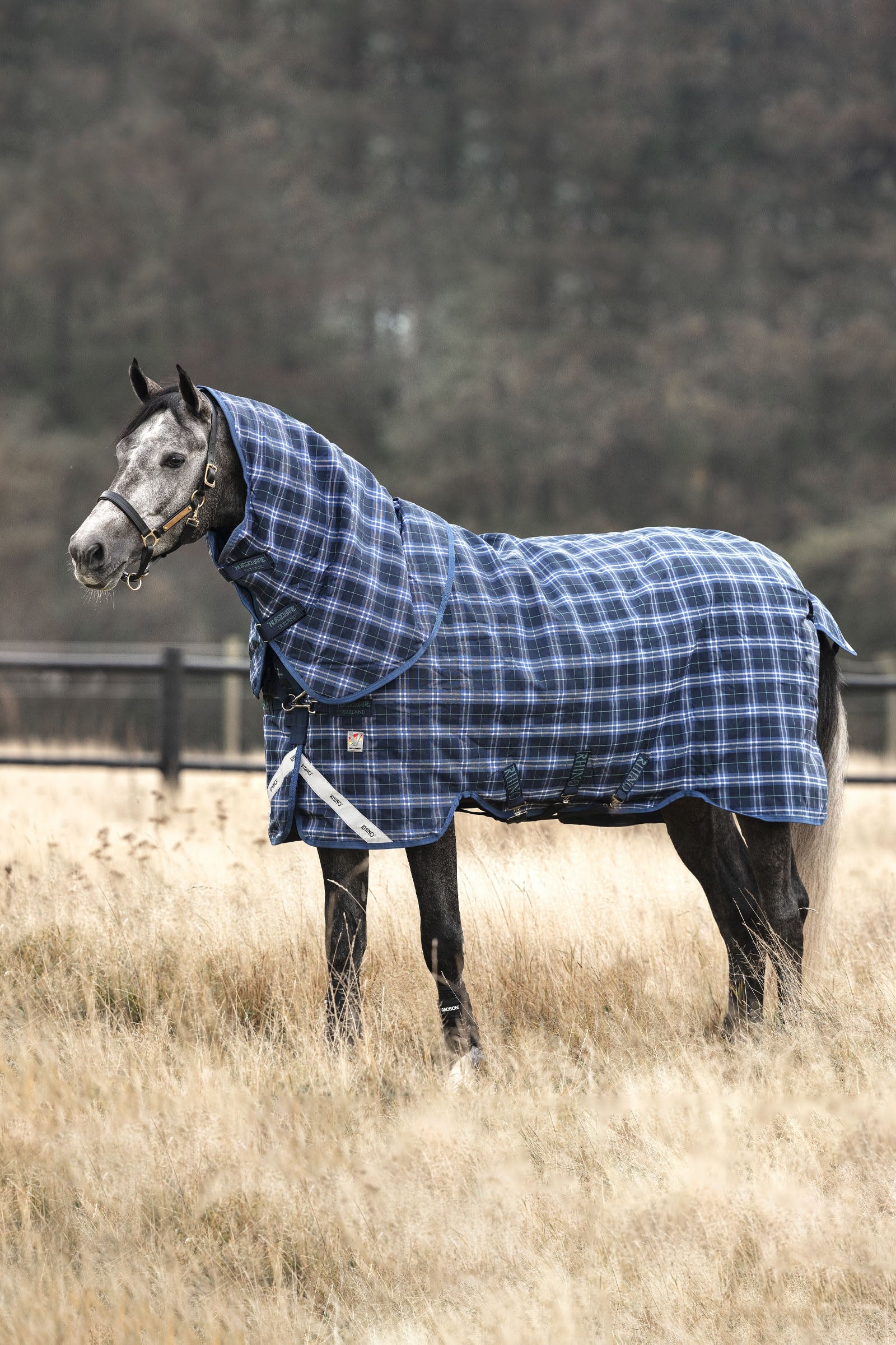Horseware Rhino Plus Vari-Layer utedekken med avtakbar halsdel, 250 g Dekken