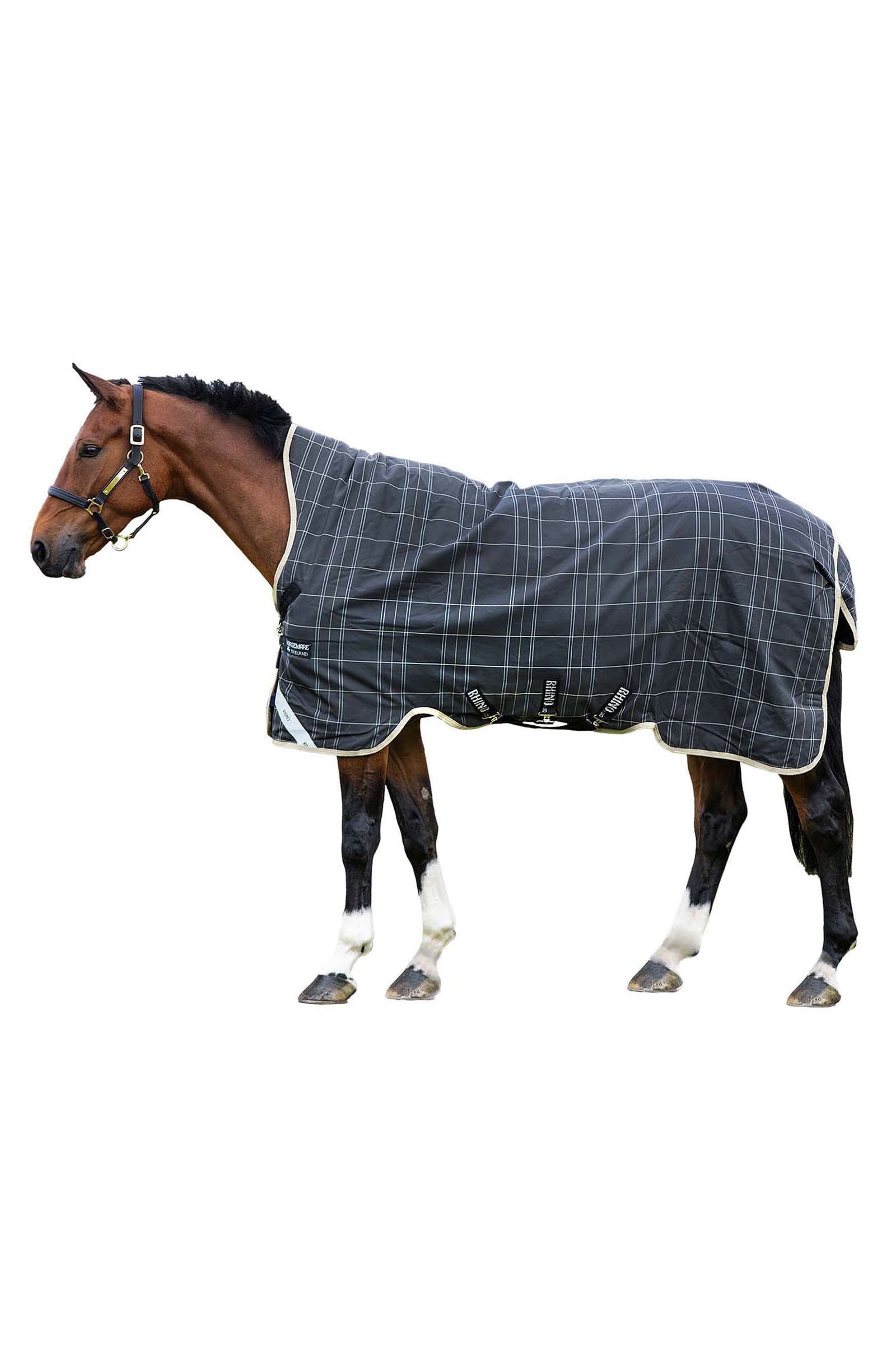 Horseware Rhino Wug Vari-Layer Utedekken med høy hals, 250g Dekken