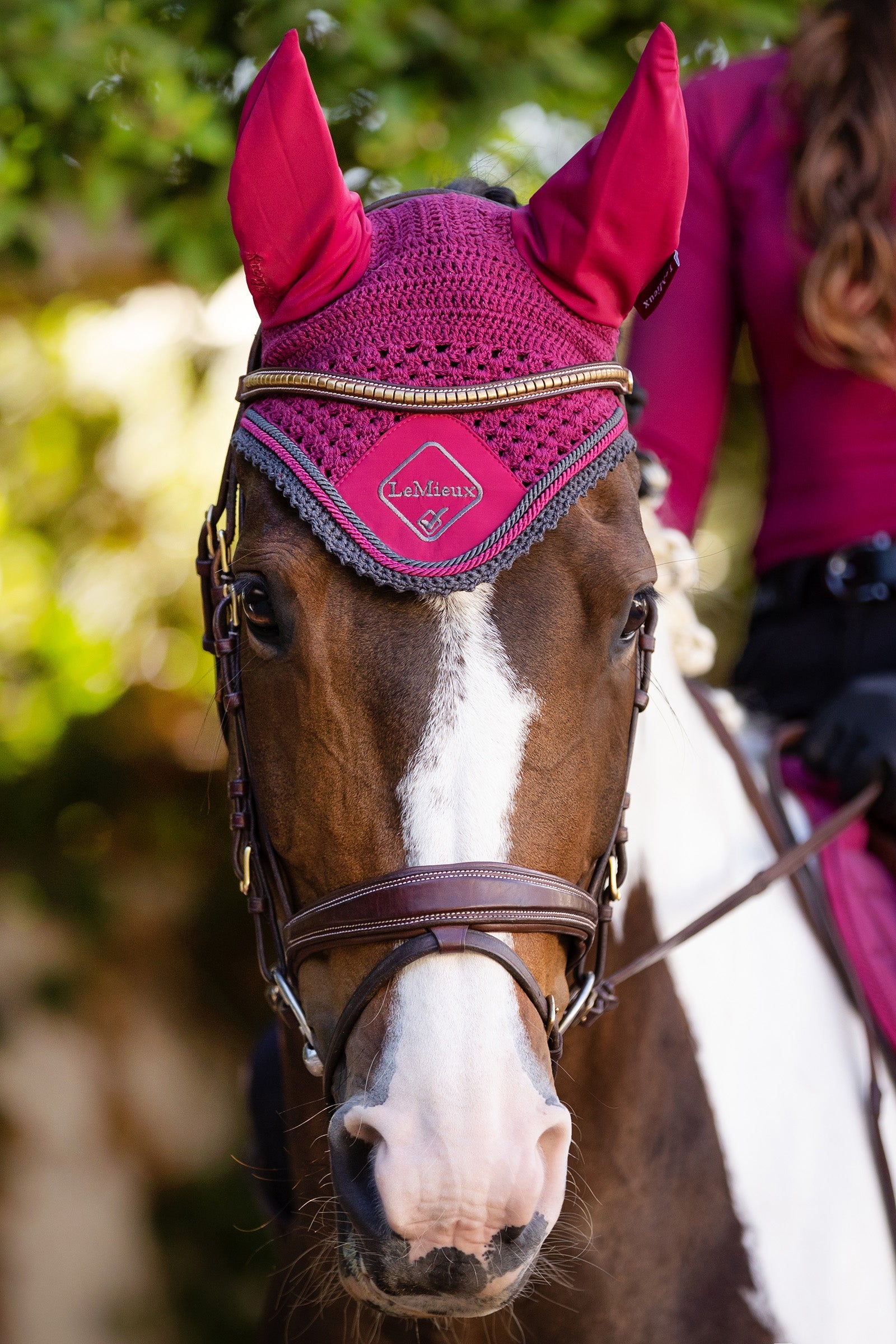 LeMieux Classic Fly Hood Saddle Pads