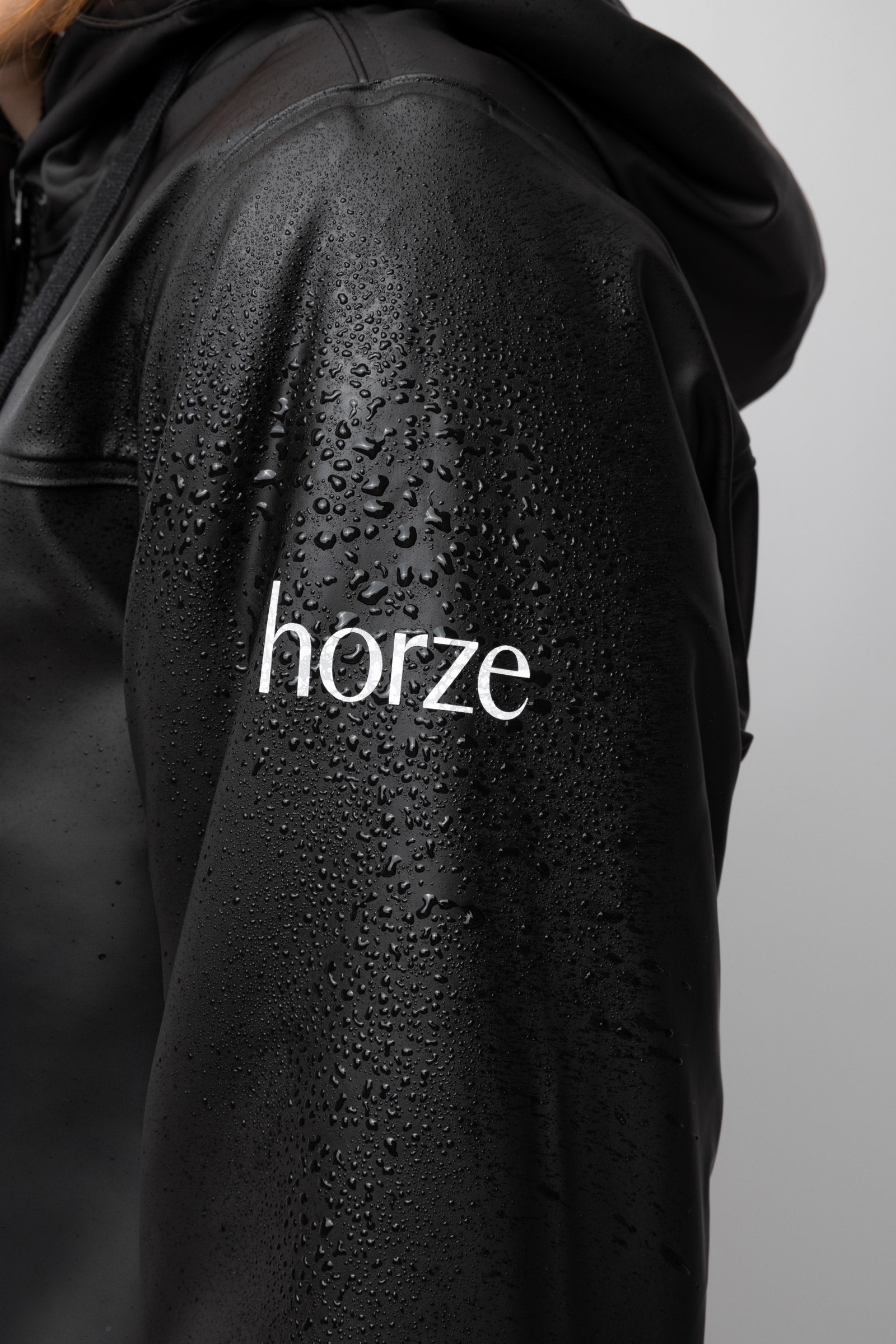 Horze Billie Women's PU Rain Riding Jacket with Fleece Women’s Riding Clothing