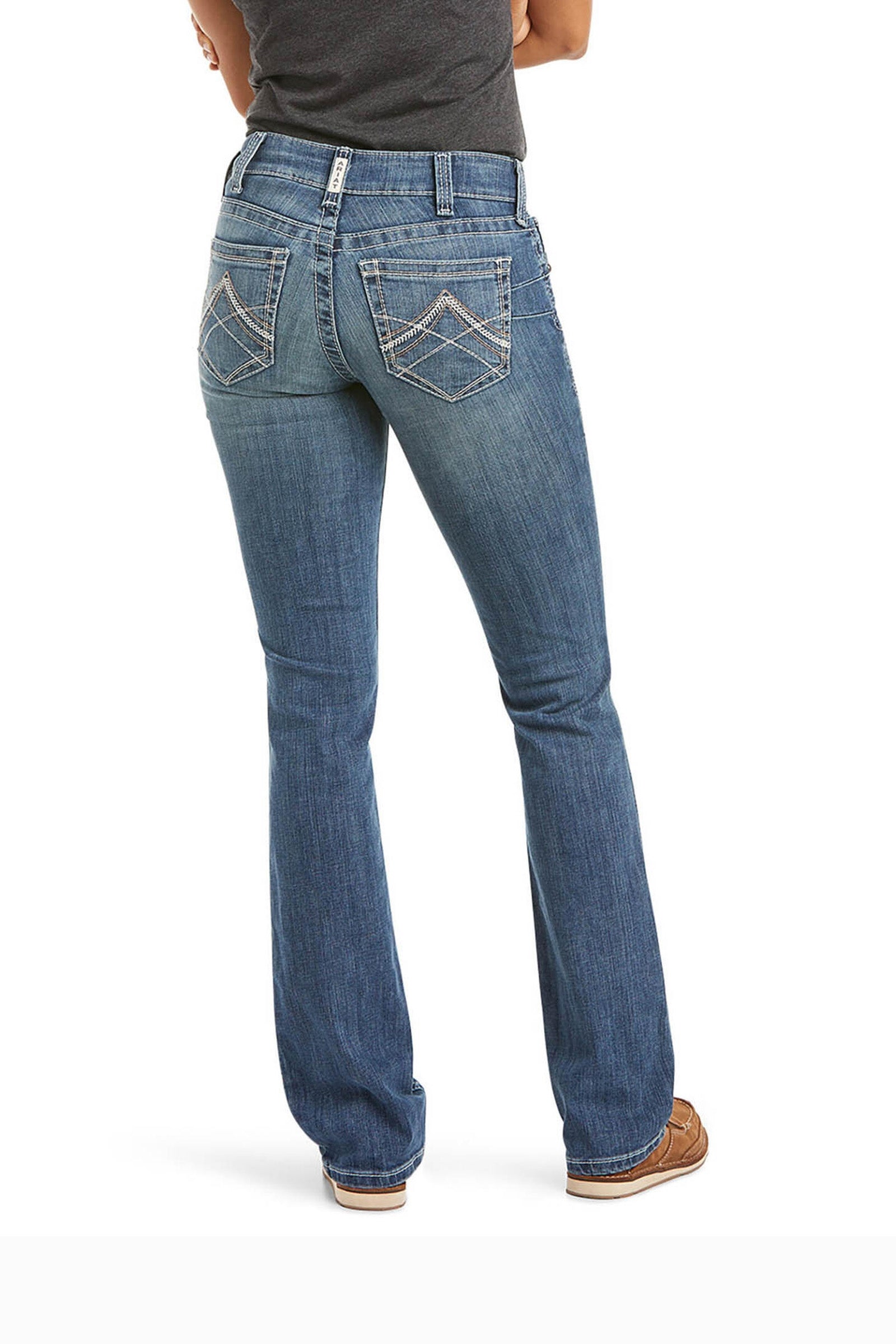 Ariat REAL Stretch Icon rette jeans, dame Womens Breeches