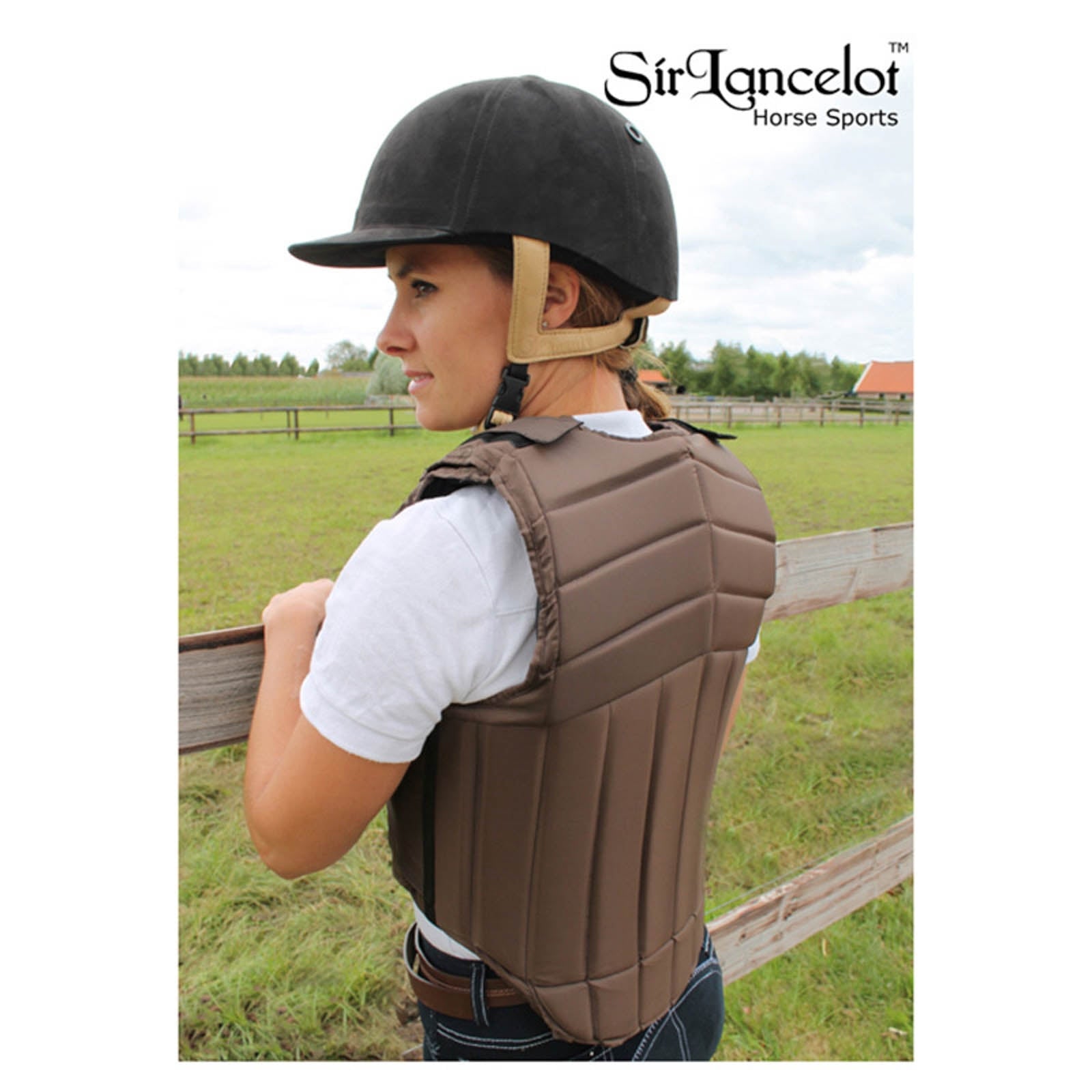 Kavalkade Sir Lancelot sikkerhetsvest Ridehjelm & sikkerhetsvest