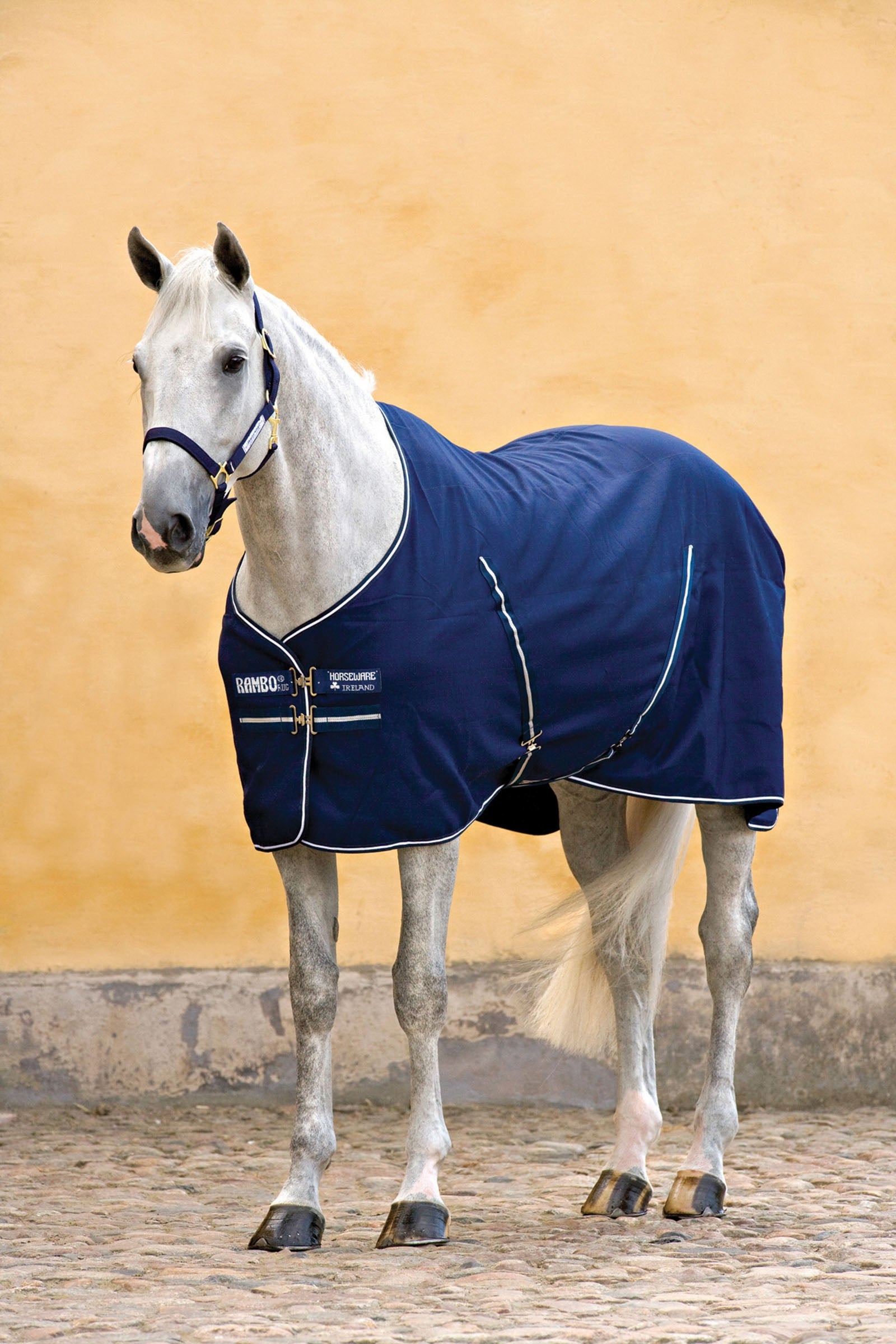 Horseware Rambo Stalldekken med mikrofiberfôr, 0g Dekken