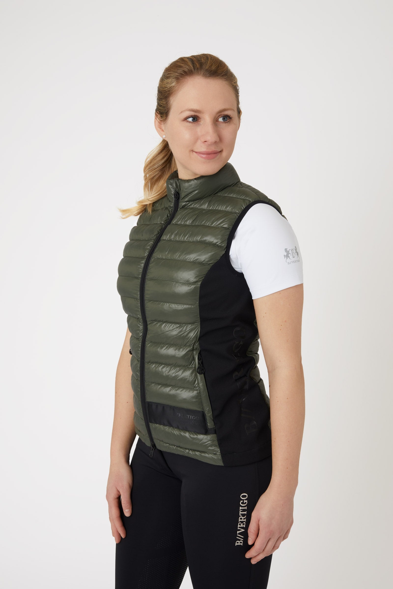 B Vertigo Sia ultralett, fôret ridevest til dame Rideklær til dame