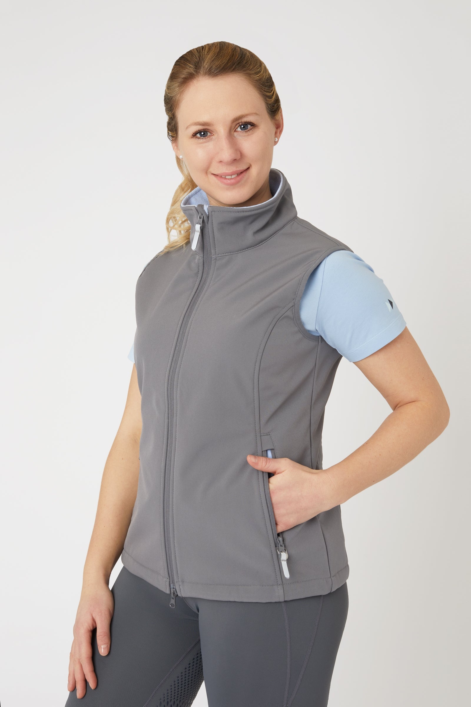 Horze Trisha vest i softshell til dame Rideklær til dame