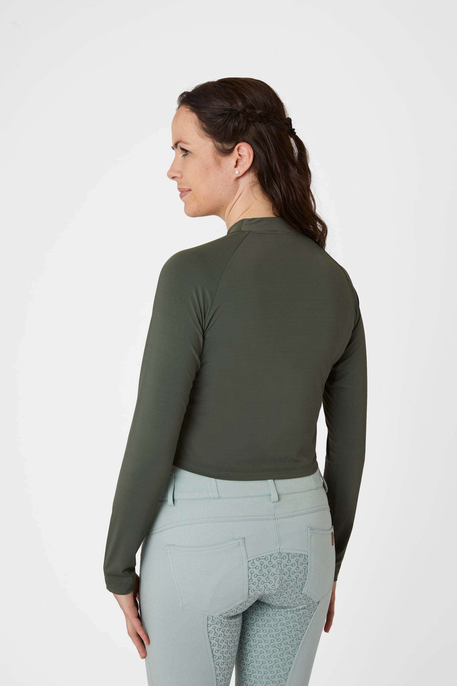 Horze Gabriela Crop Top UPF 40+ Women’s Riding Clothing