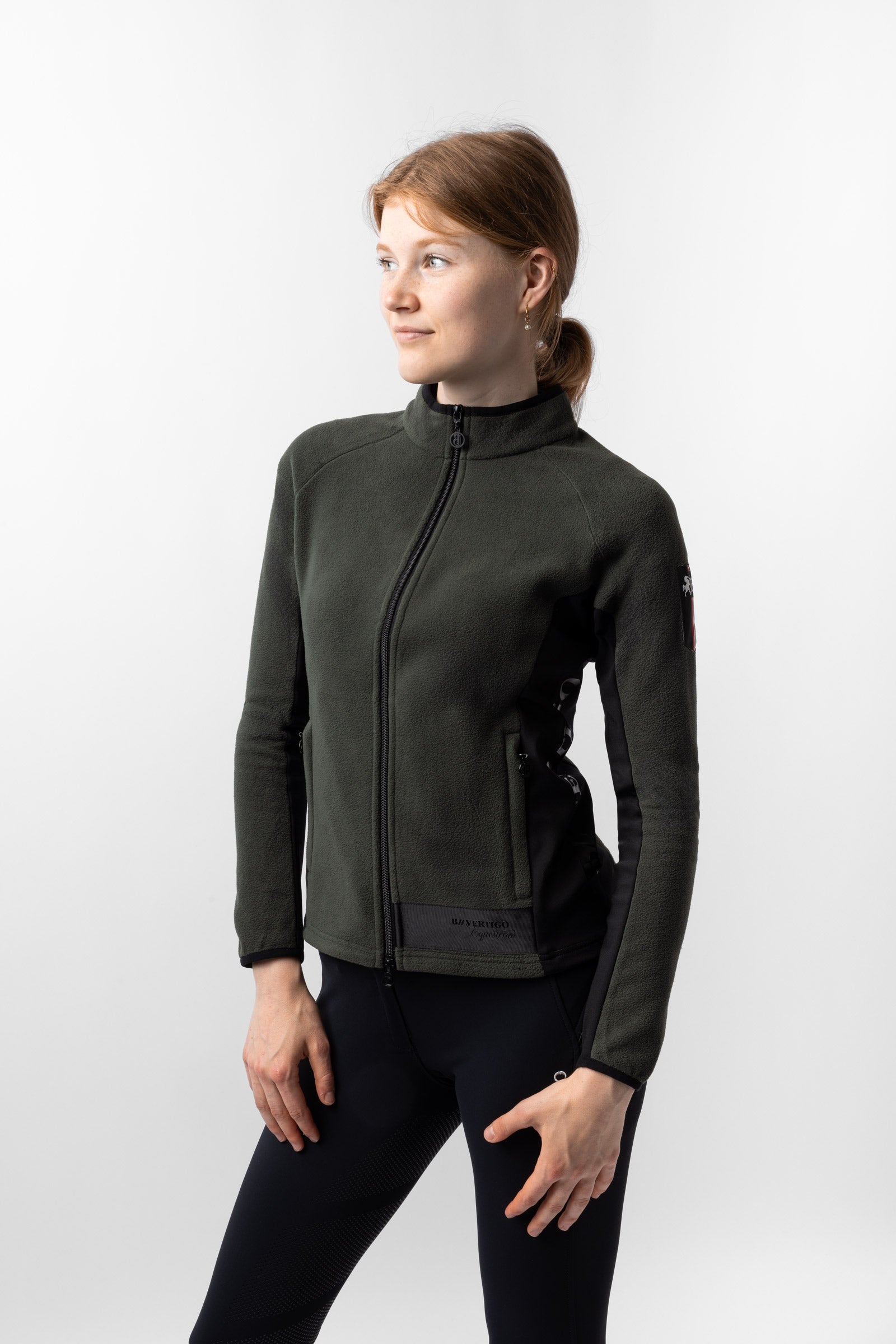 B Vertigo Cleo elastisk ridejakke i fleece til dame Rideklær til dame