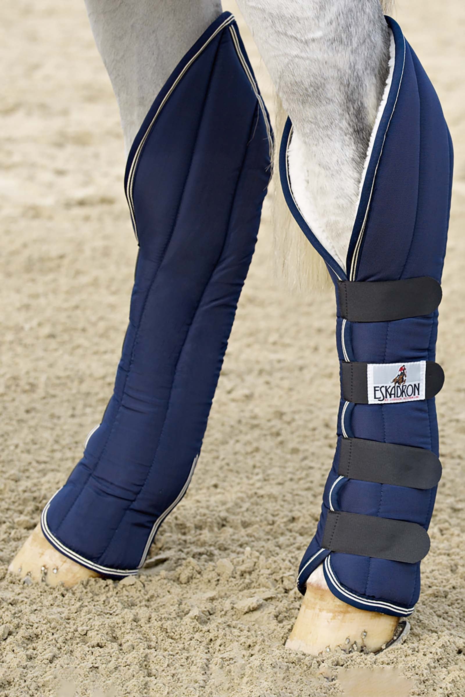 Eskadron Pro Traveller transportbelegg, bakbein Leg Protection & Hoof Protection for Horses