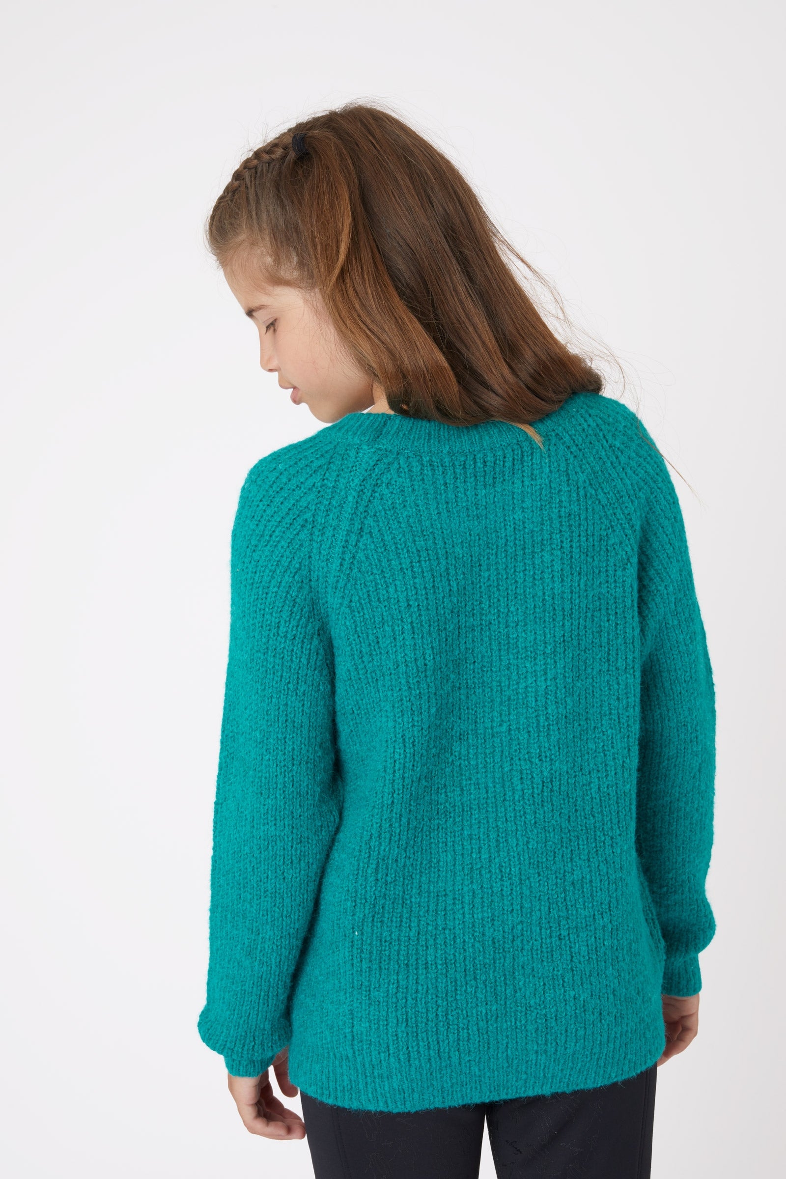 Horze Dorina Kids' Knitted Sweater Kids Apparel