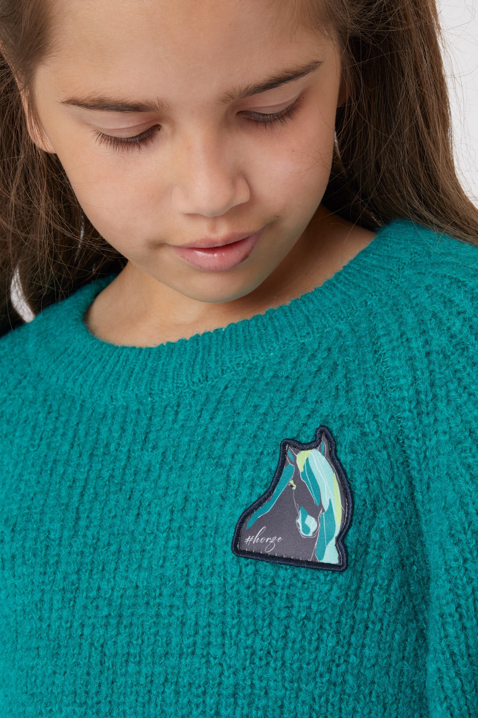 Horze Dorina Kids' Knitted Sweater Kids Apparel