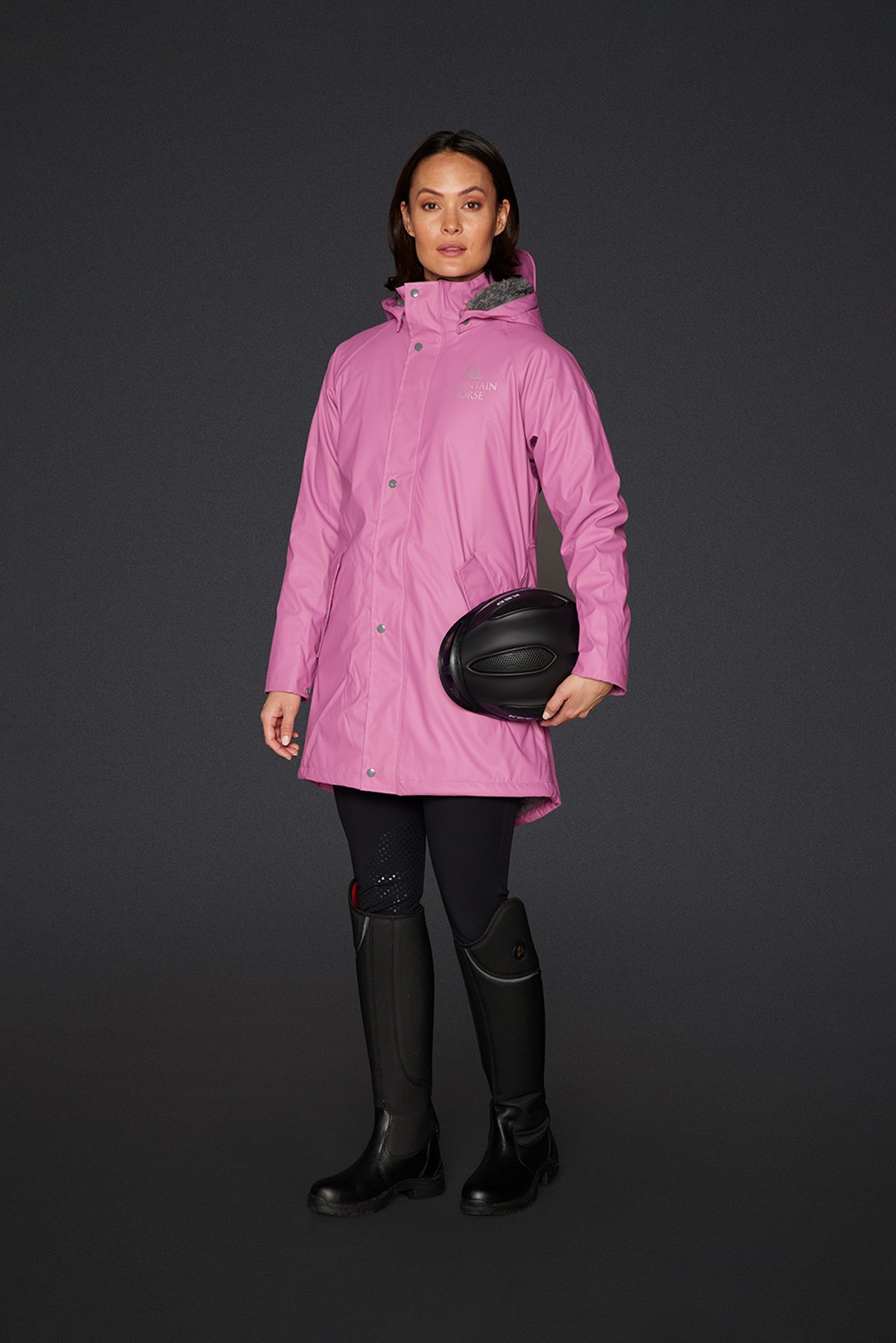 Mountain Horse Spirit Kids' Raincoat Rideklær til barn