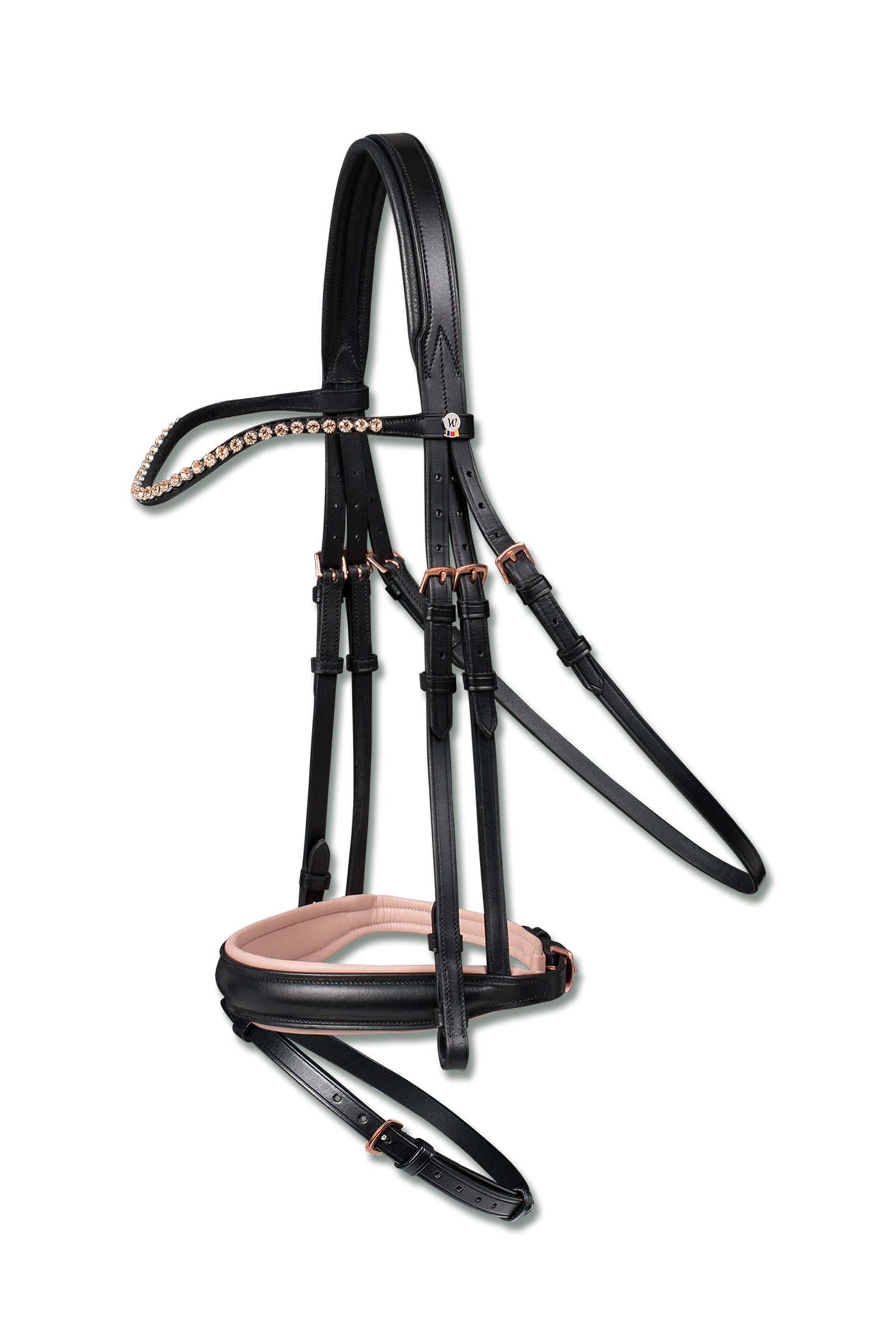 Waldhausen X-Line Bridle Rosé Hodelag & Tøyler