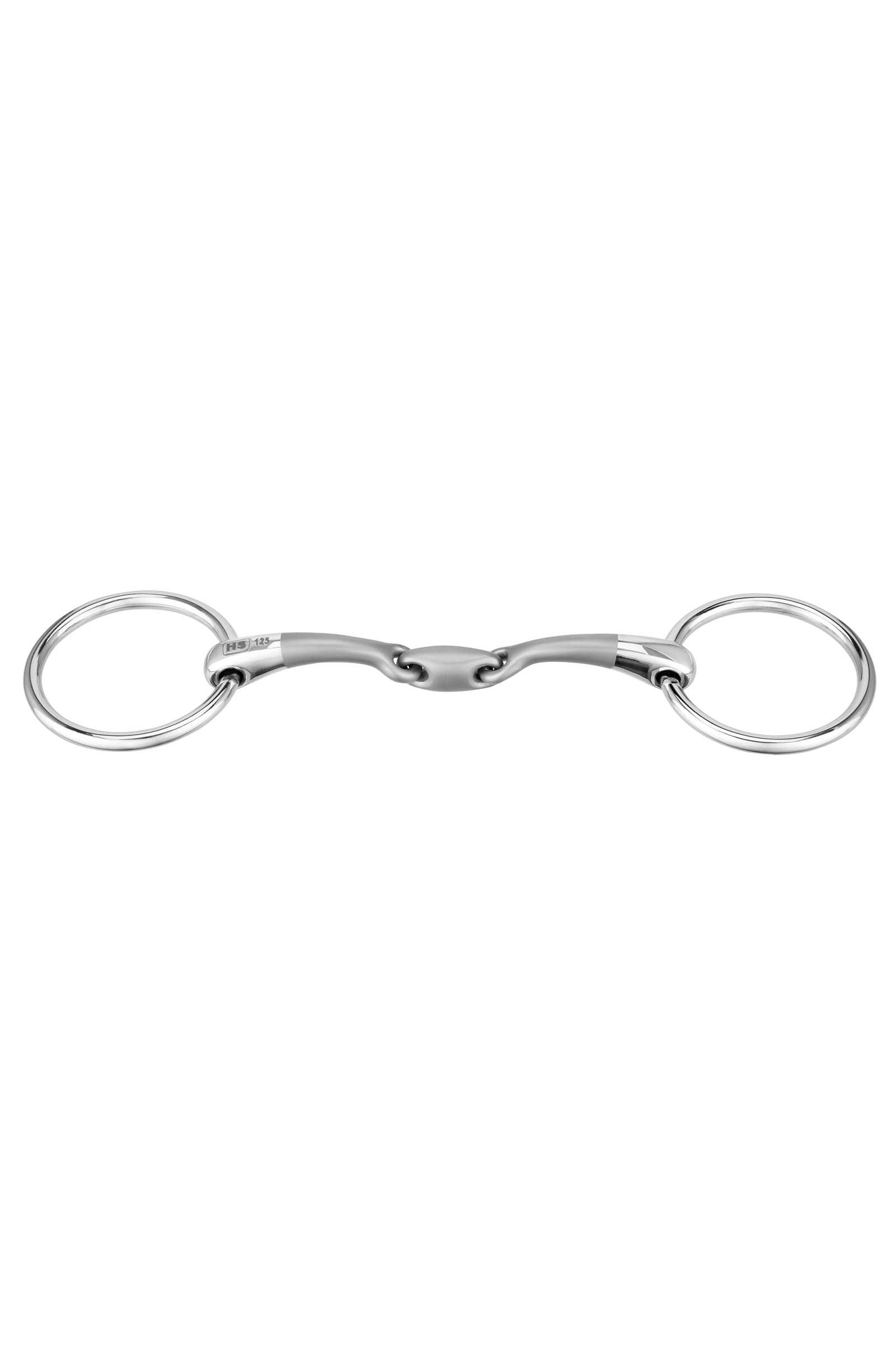 Sprenger Satinox tredelt bridong, 12 mm Bitt