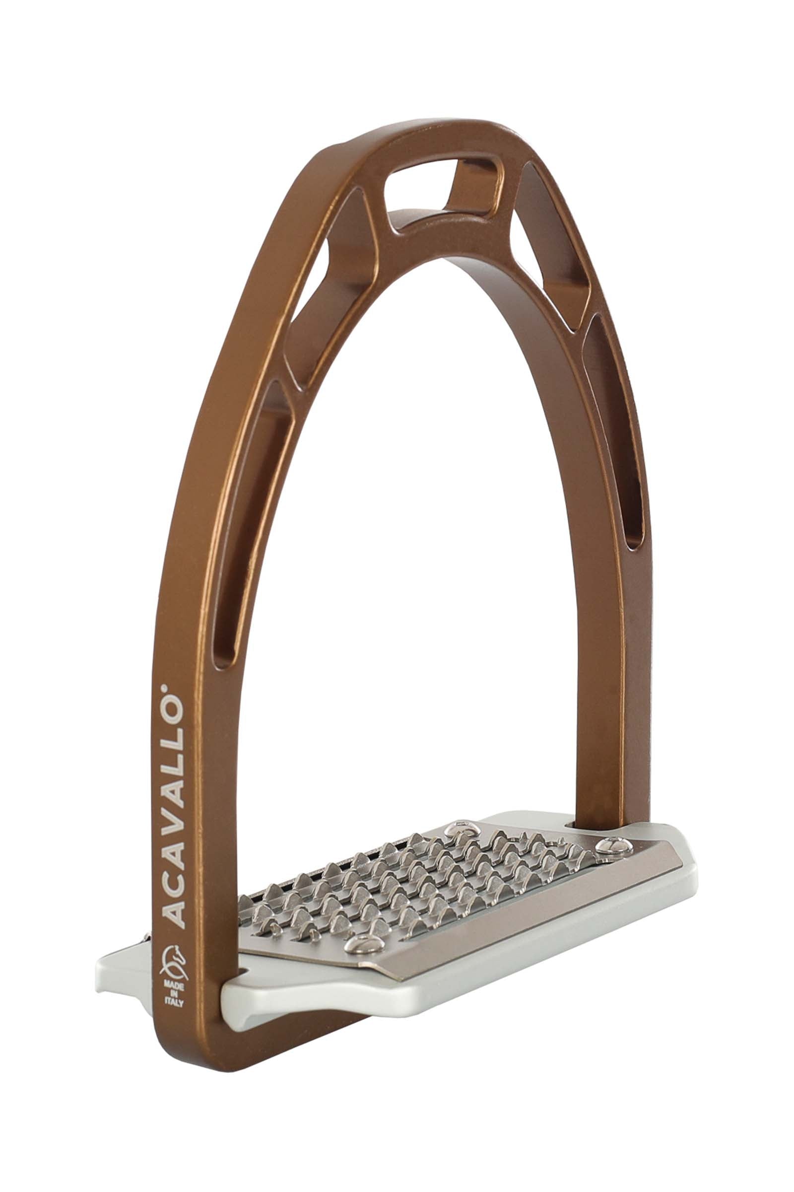 Acavallo Arco Evolution Alupro stigbøyle i aluminium Saler & gjorder