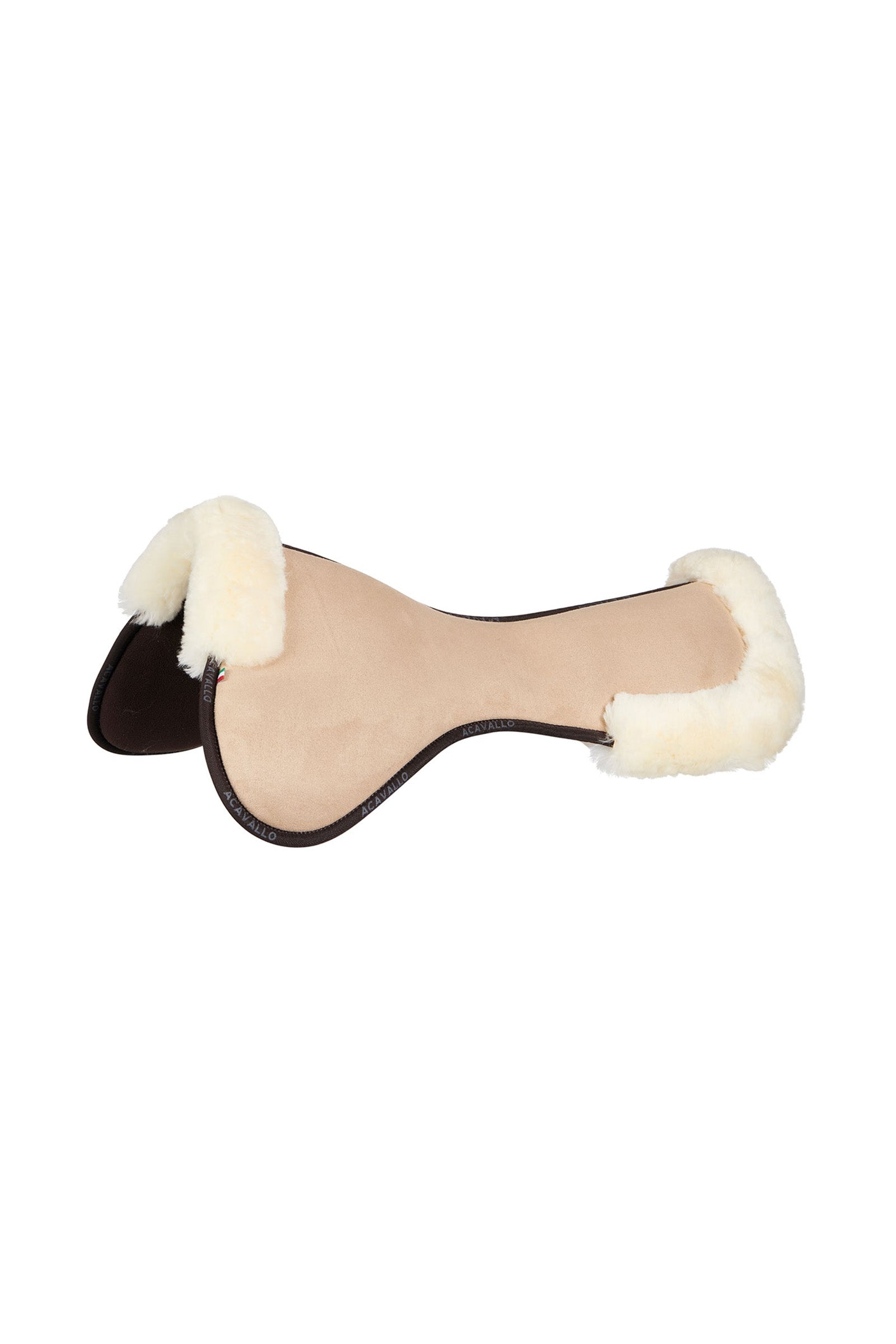 Acavallo Close Contact Memory Foam Halfpad with Sheepskin Saddle Pads