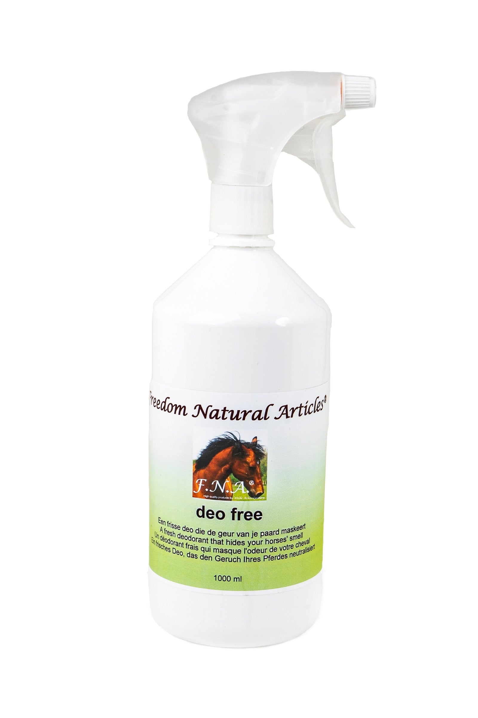 F.N.A. Deo Free insektsmiddel, 1 liter Hestepleie