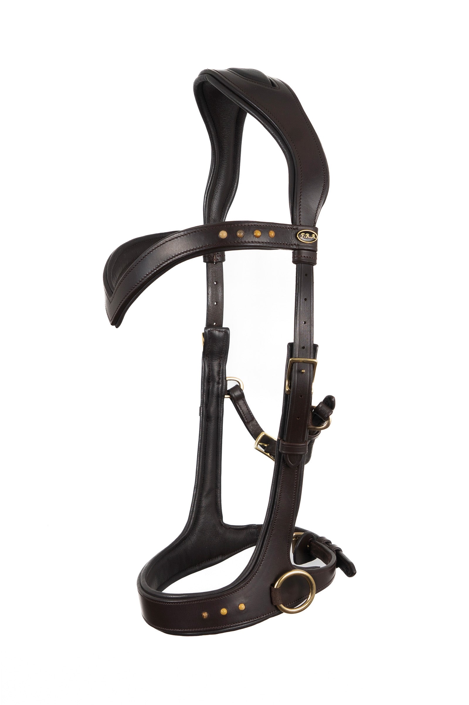F.R.A. Freedom Riding Articles Glory Sidepull With Reins (System 3), brown Bridles & Reins