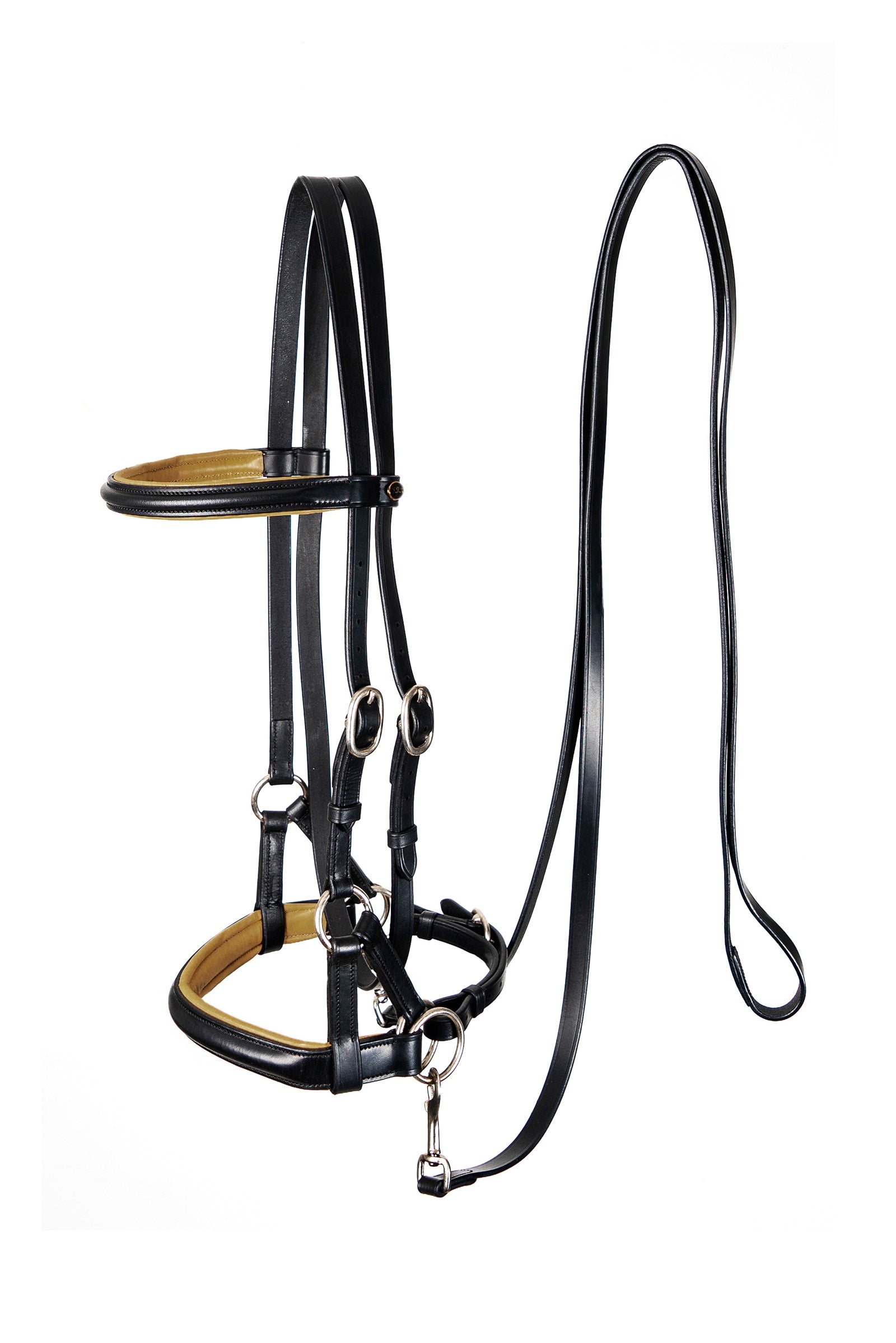 F.R.A. Freedom Riding Articles Pardoes de Luxe Sidepull med tøyler (system 3) Hodelag & Tøyler