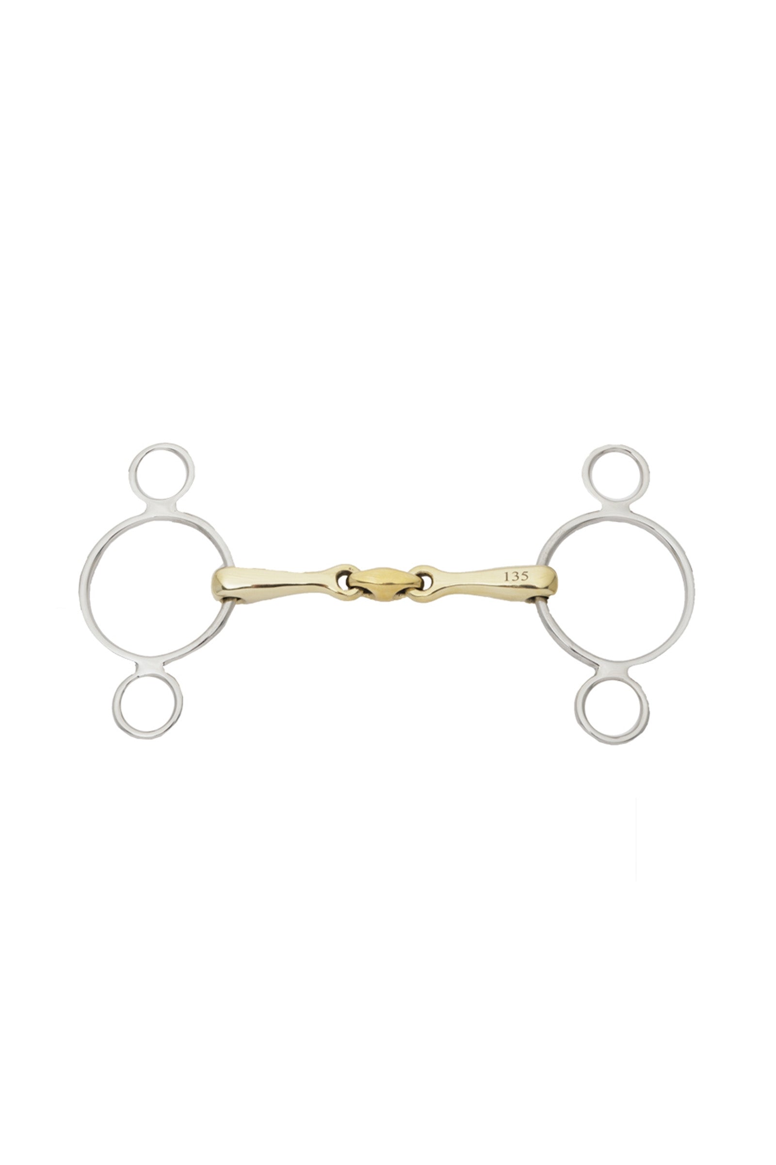 Kavalkade Kavalbit Double-Jointed 3-Ring Bit Bitt