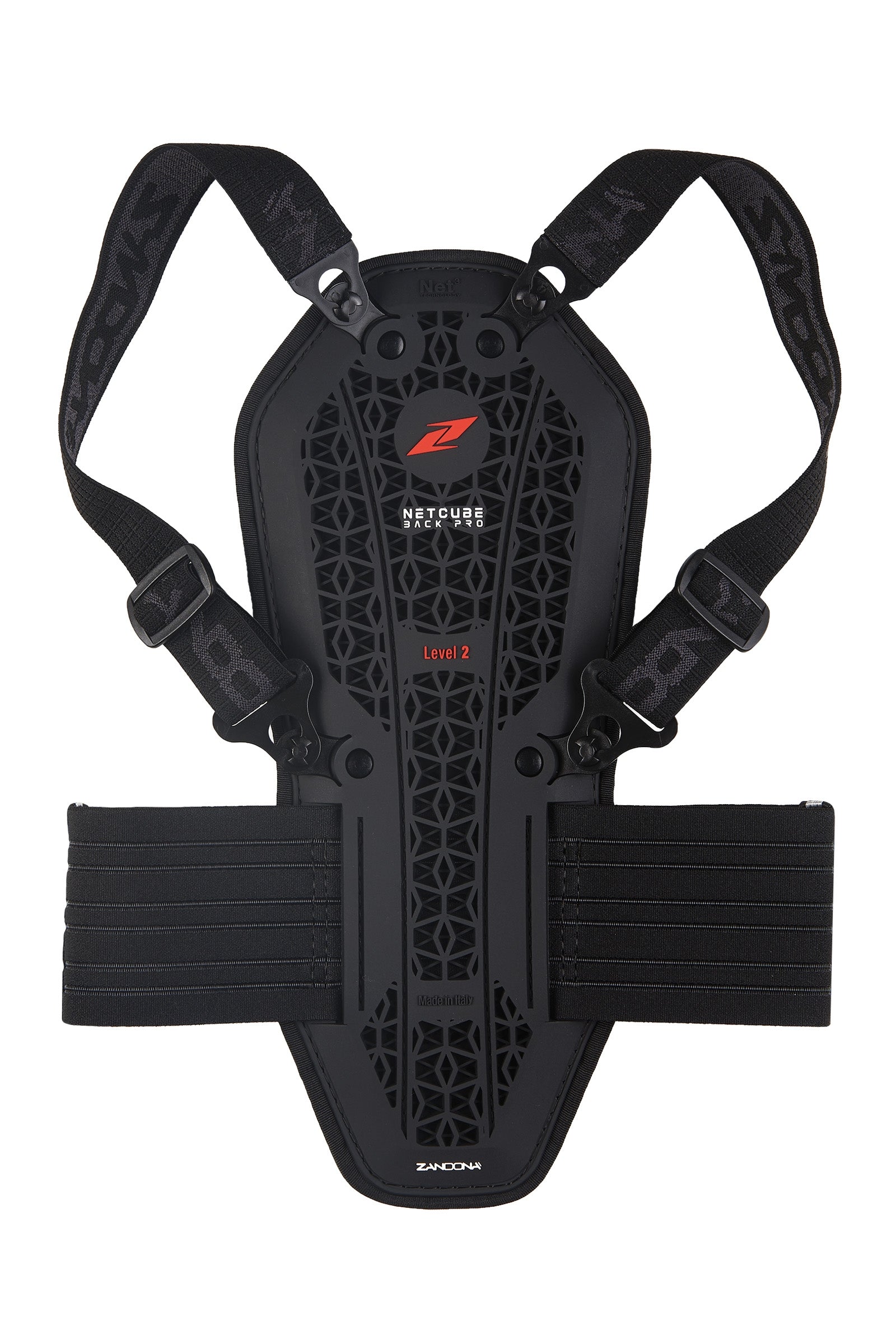 Zandona Netcube Back Pro x7 ryggbeskytter til barn (121-135 cm) Ridehjelm & sikkerhetsvest
