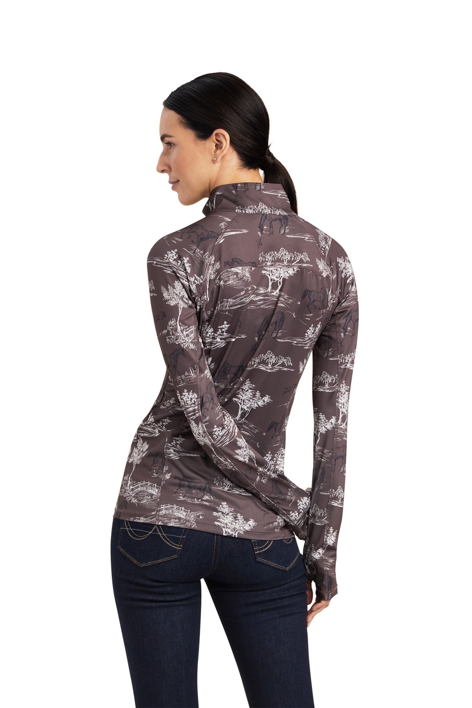 Ariat Lowell 2.0 Women's 1/4 Zip Baselayer Shirt Women’s Riding Clothing