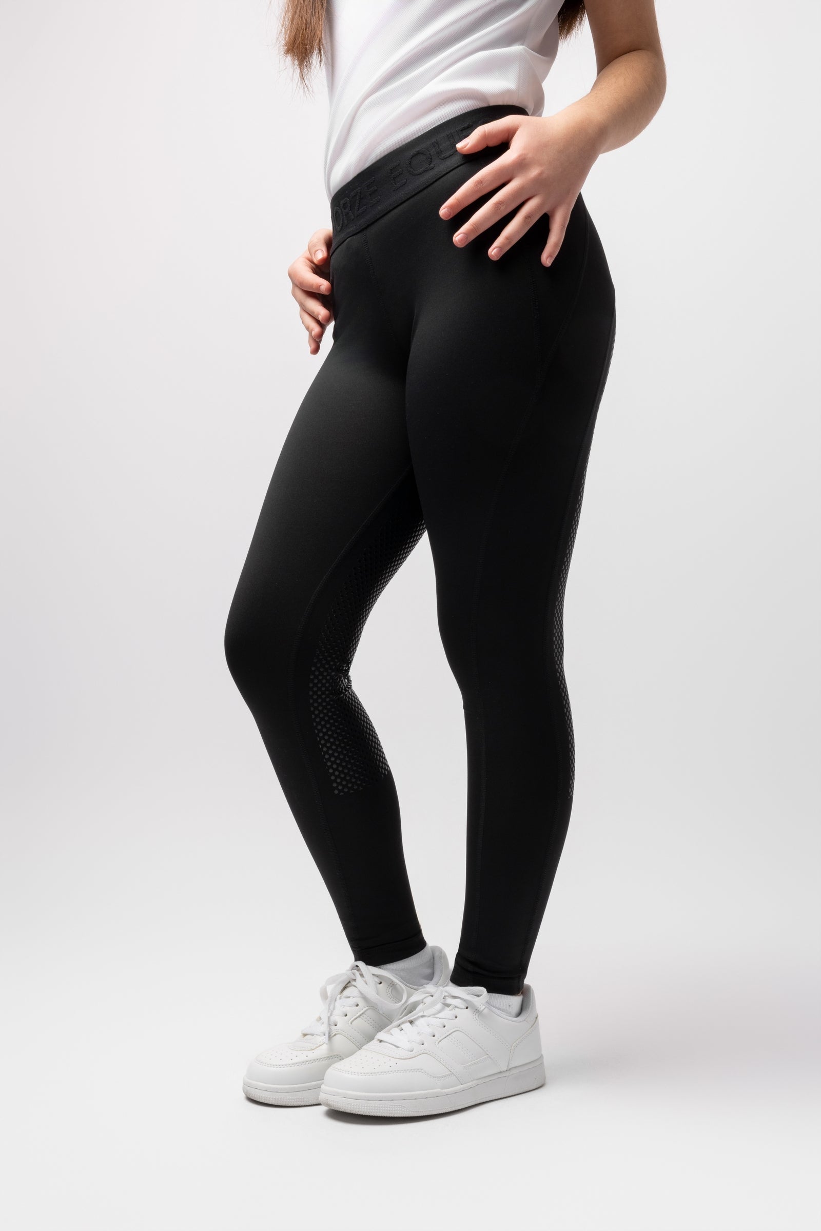 Horze Madison Kids Silicone Full Seat Tights Kids Apparel
